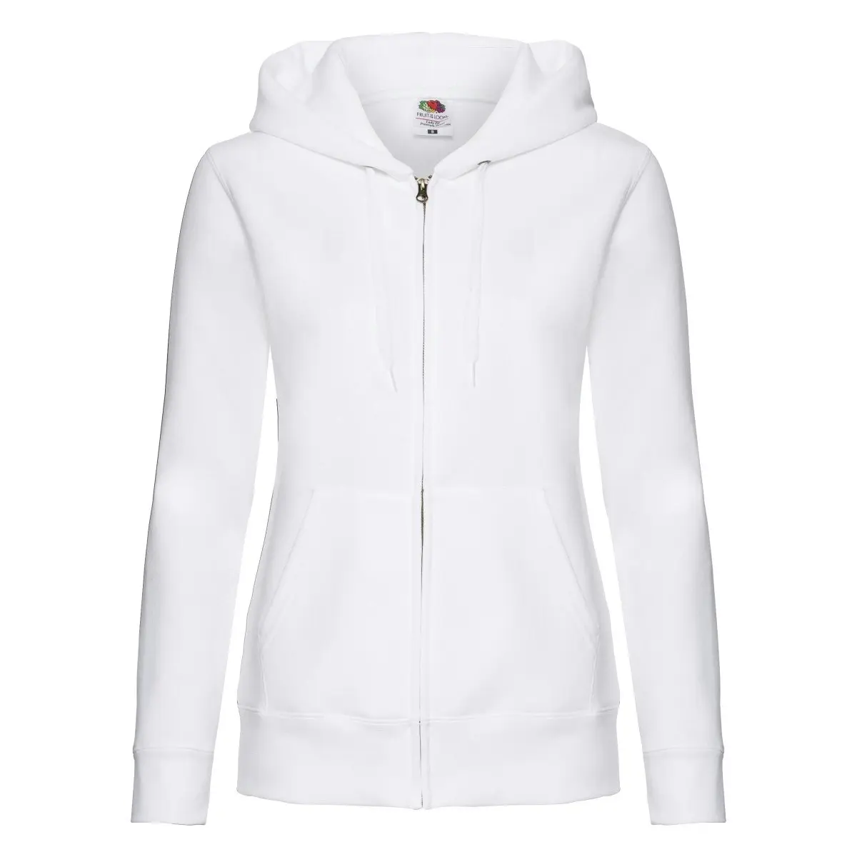 Fruit of the Loom Ladies Lady-Fit Hooded Sweatshirt Jacket