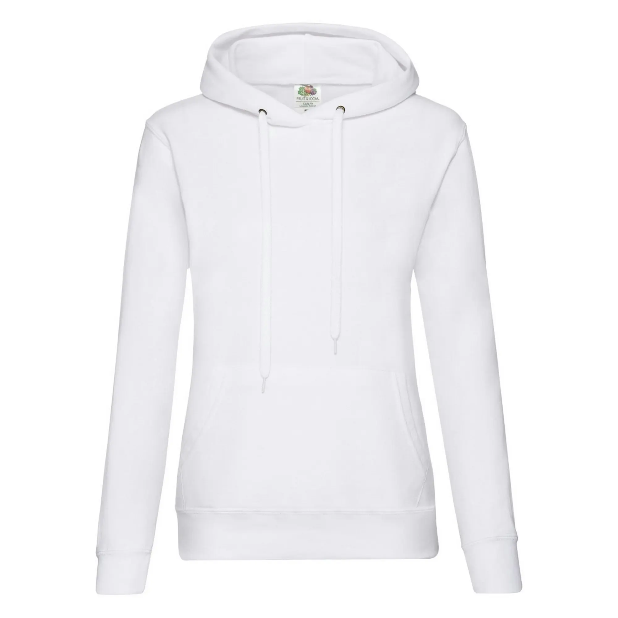 Fruit of the Loom Ladies Lady Fit Hooded Sweatshirt / Hoodie