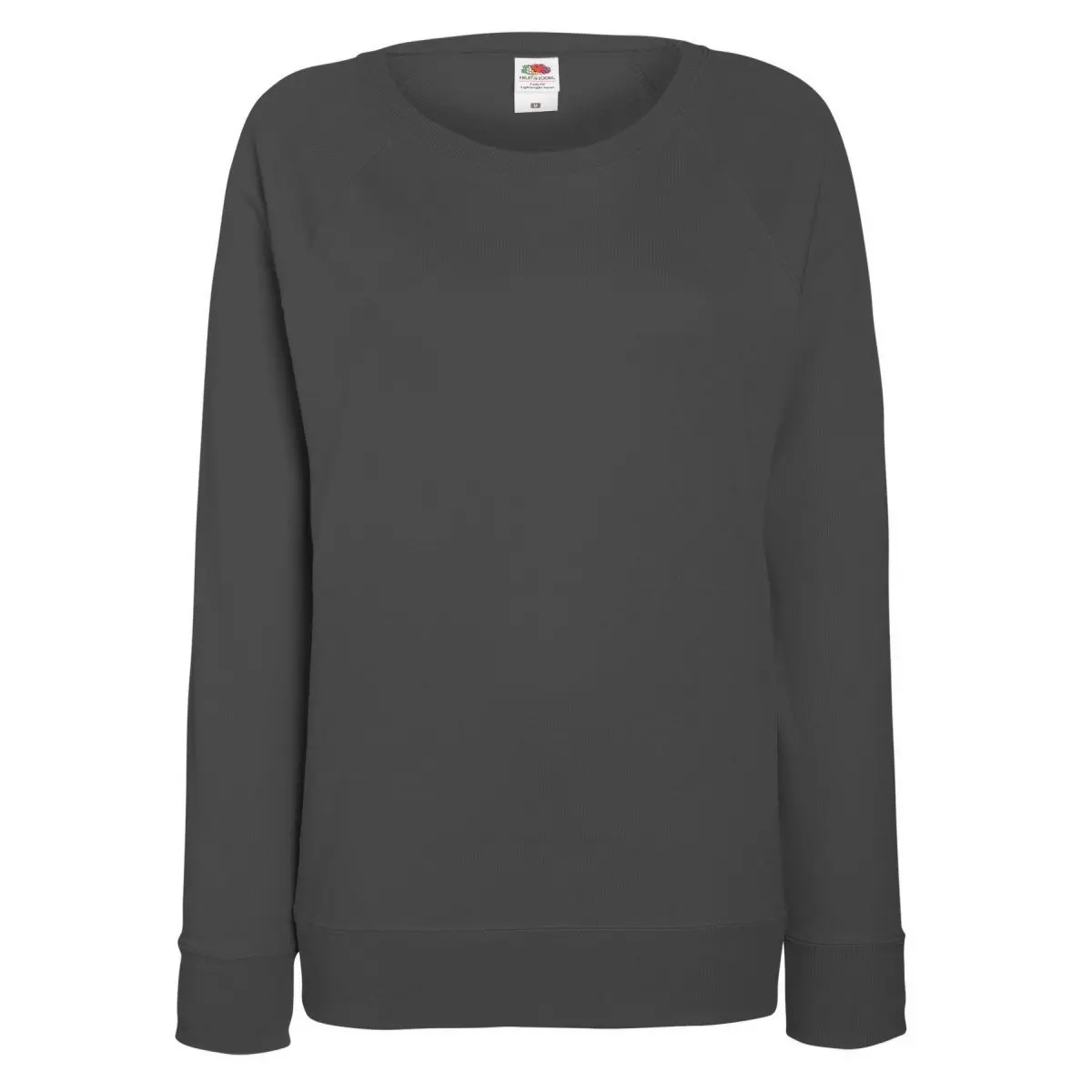 Fruit of the Loom Ladies Fitted Lightweight Raglan Sweatshirt (240 GSM)