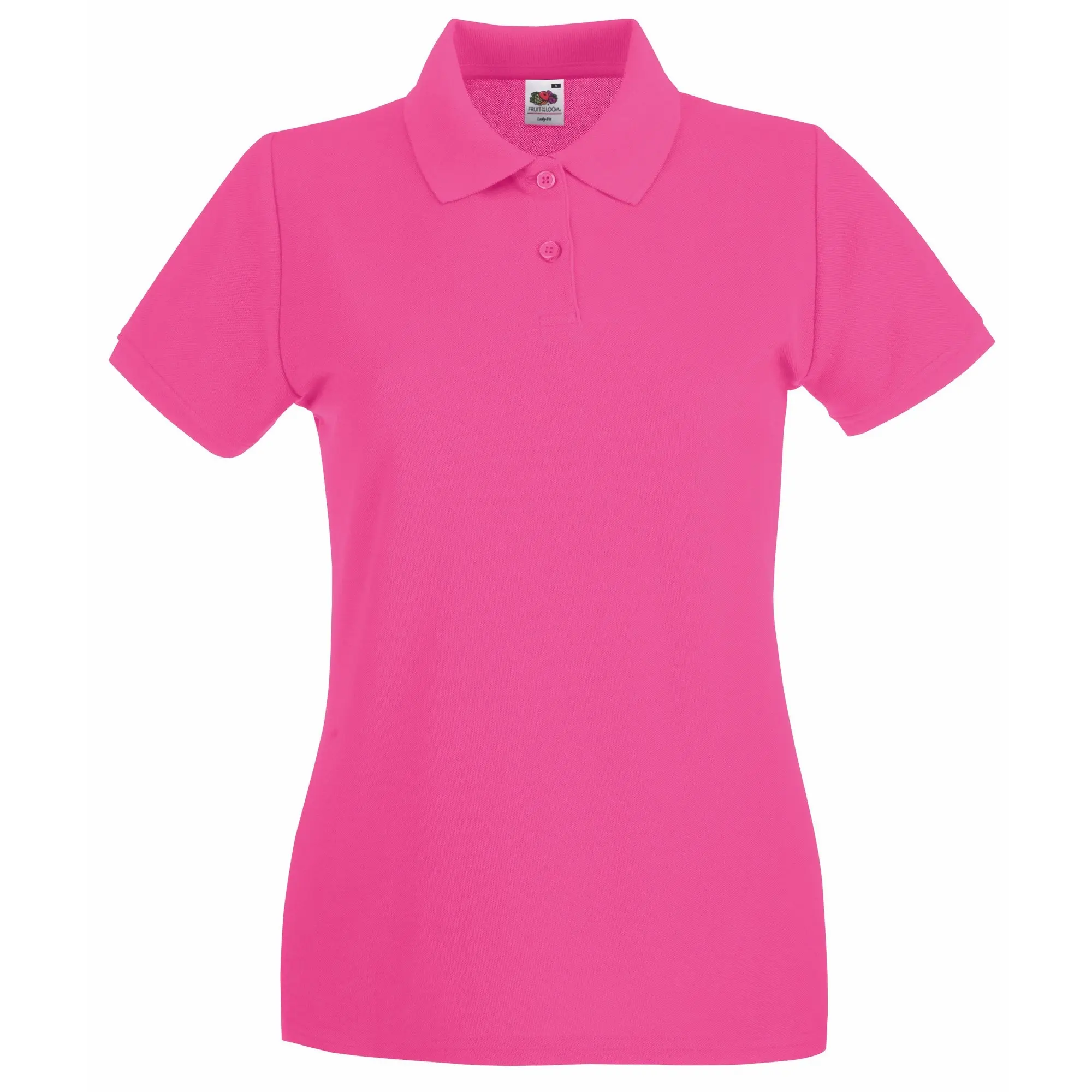 Fruit of the Loom Ladies Lady-Fit Premium Short Sleeve Polo Shirt