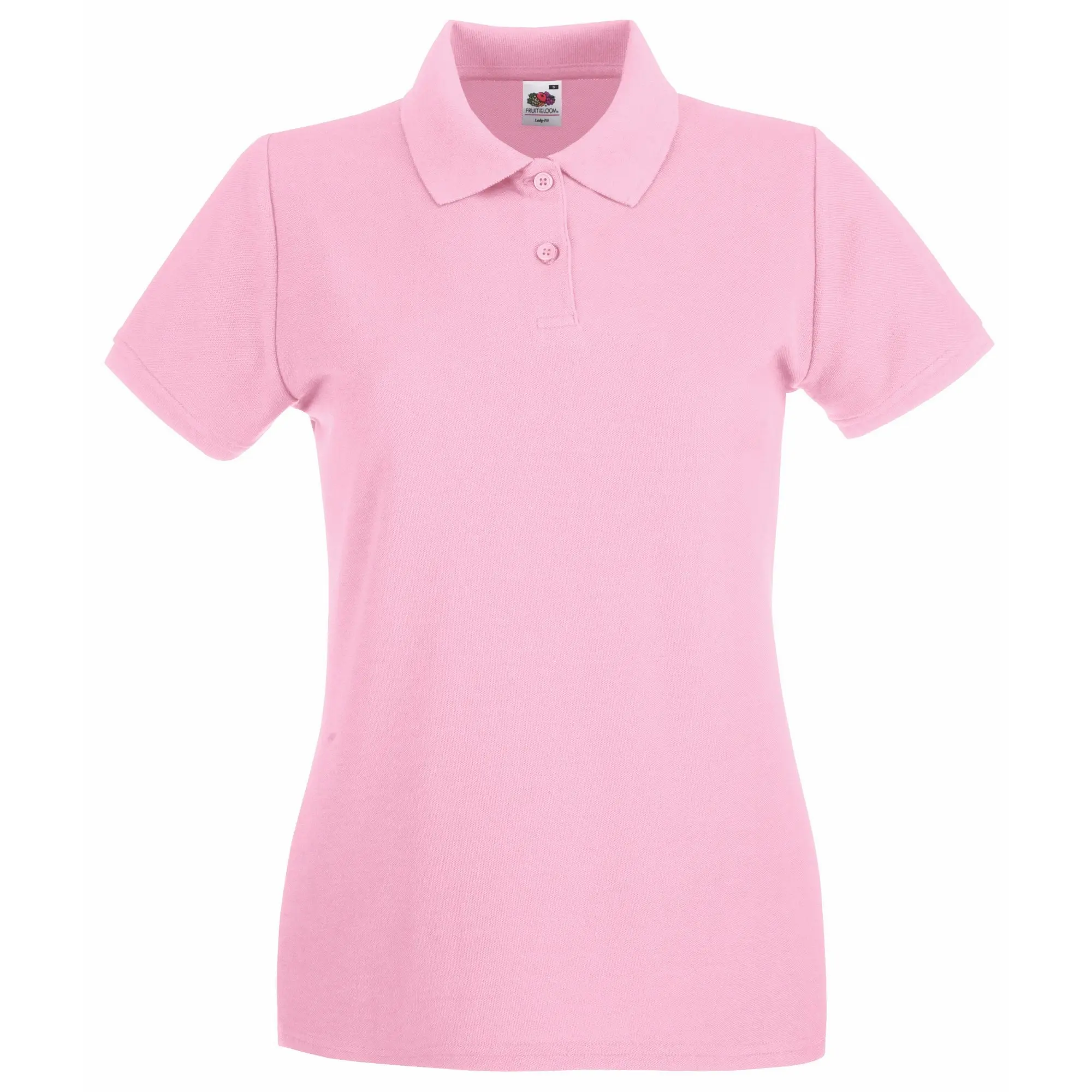 Fruit of the Loom Ladies Lady-Fit Premium Short Sleeve Polo Shirt