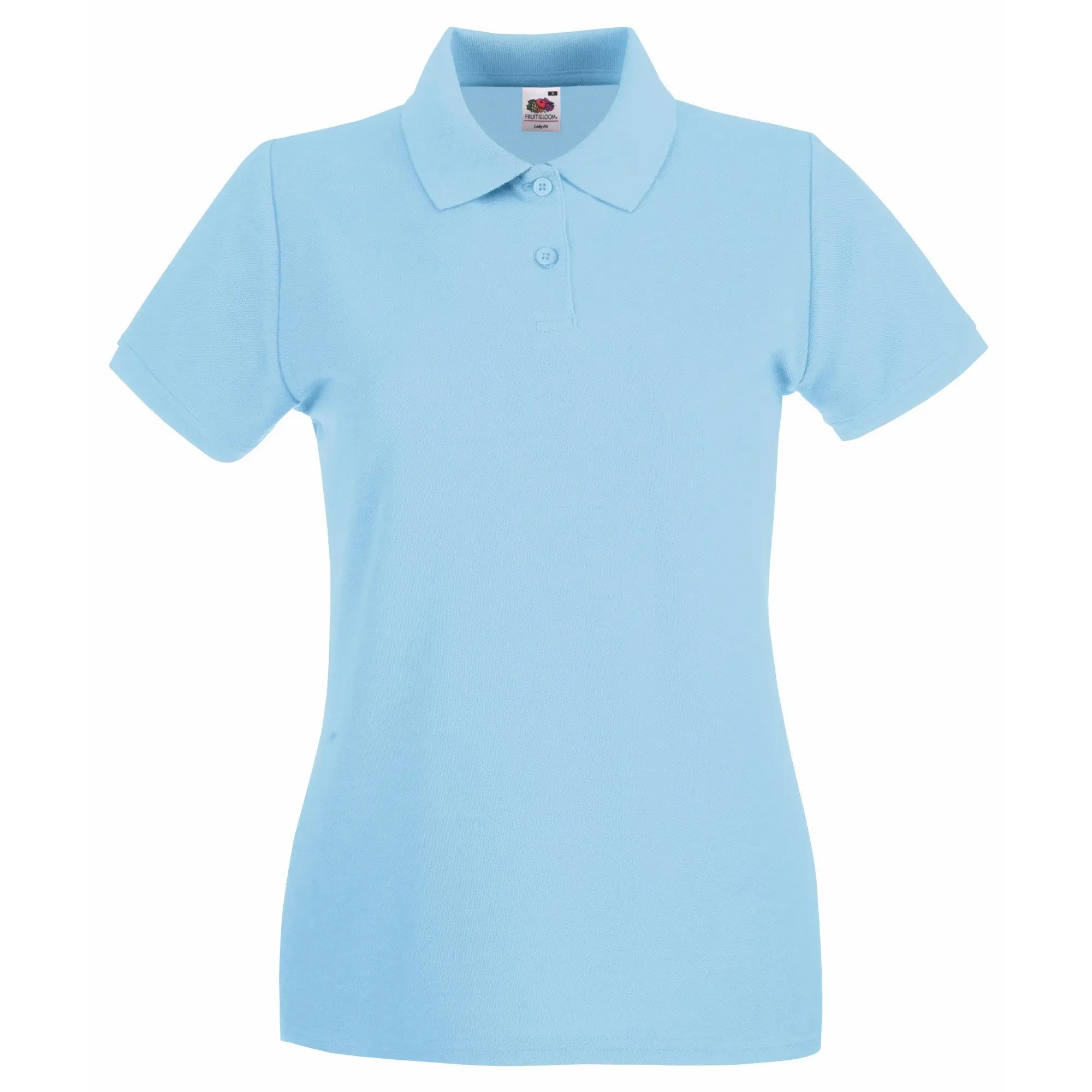 Fruit of the Loom Ladies Lady-Fit Premium Short Sleeve Polo Shirt