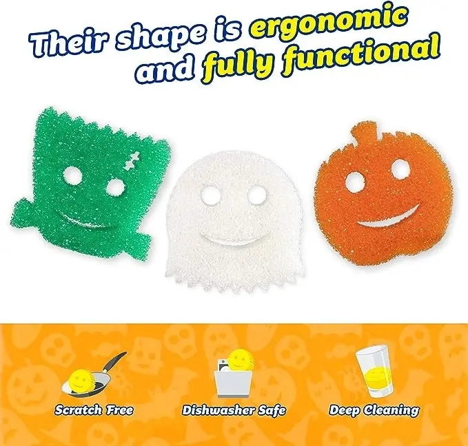 Scrub Daddy Halloween (3pack) Limited edition