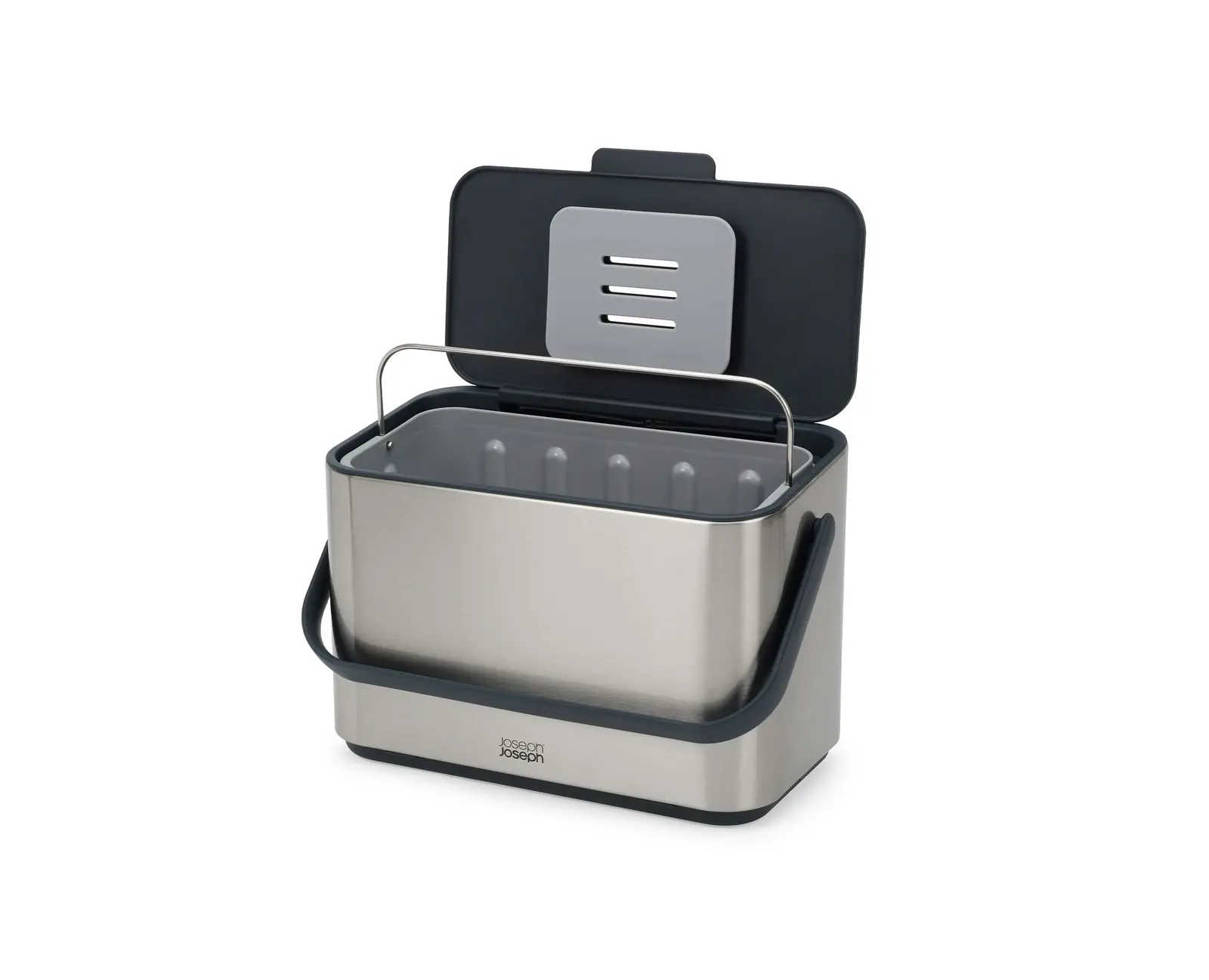 Joseph Joseph Collect 4 Litre Stainless Steel Food Waste Caddy