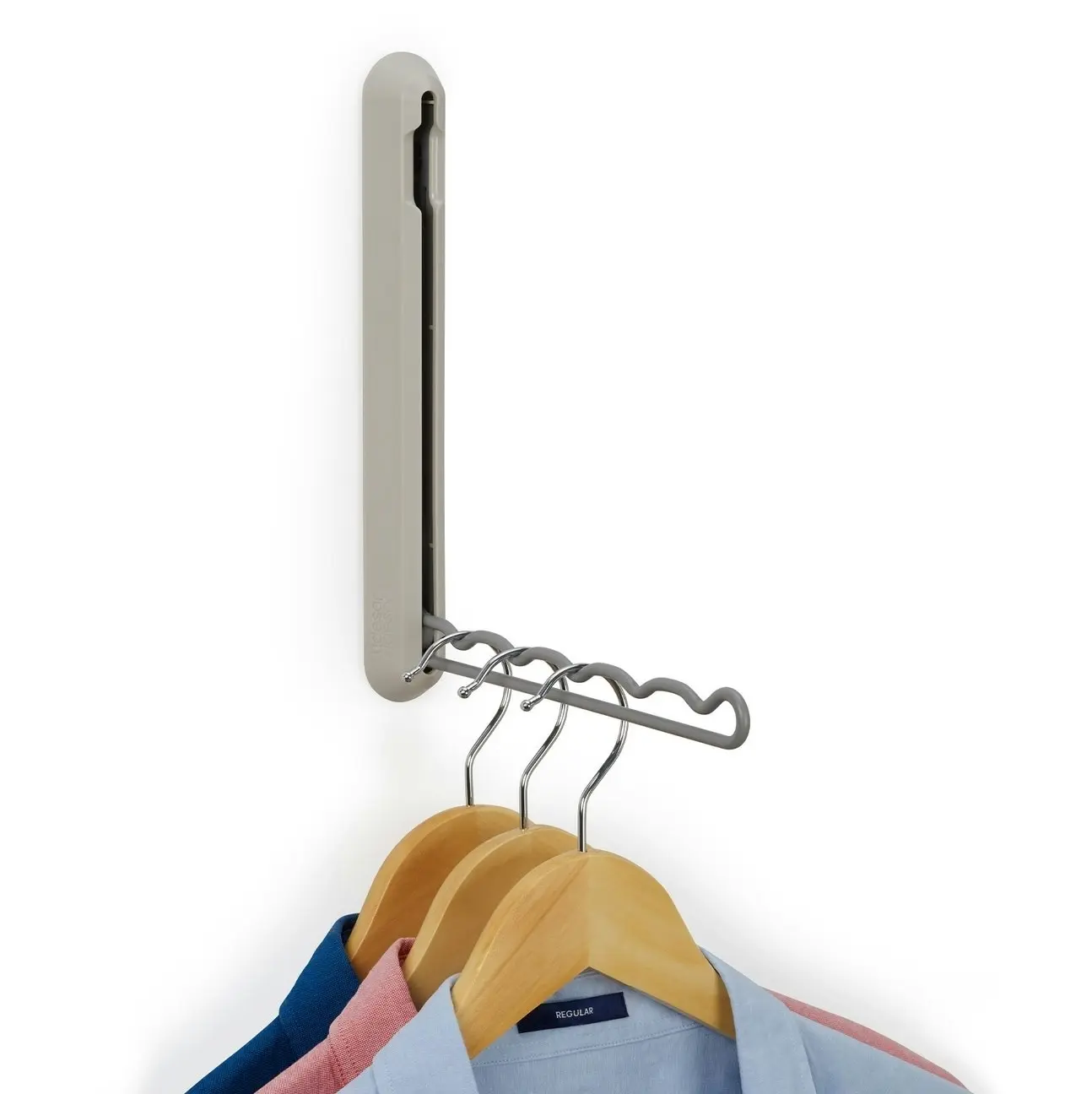 Joseph Joseph Orderly Ecru Foldaway Clothes Rail