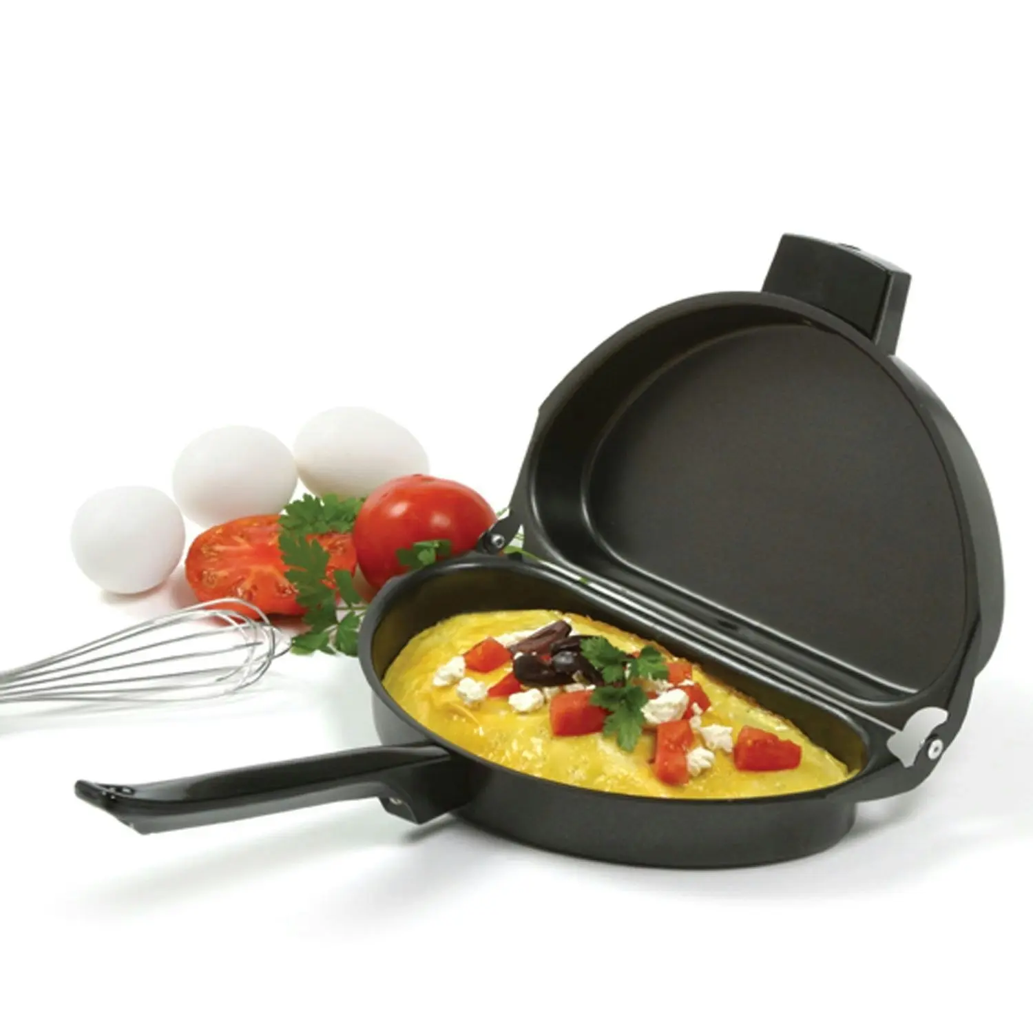 Avanti Omelette Pan With 3 Egg Poacher