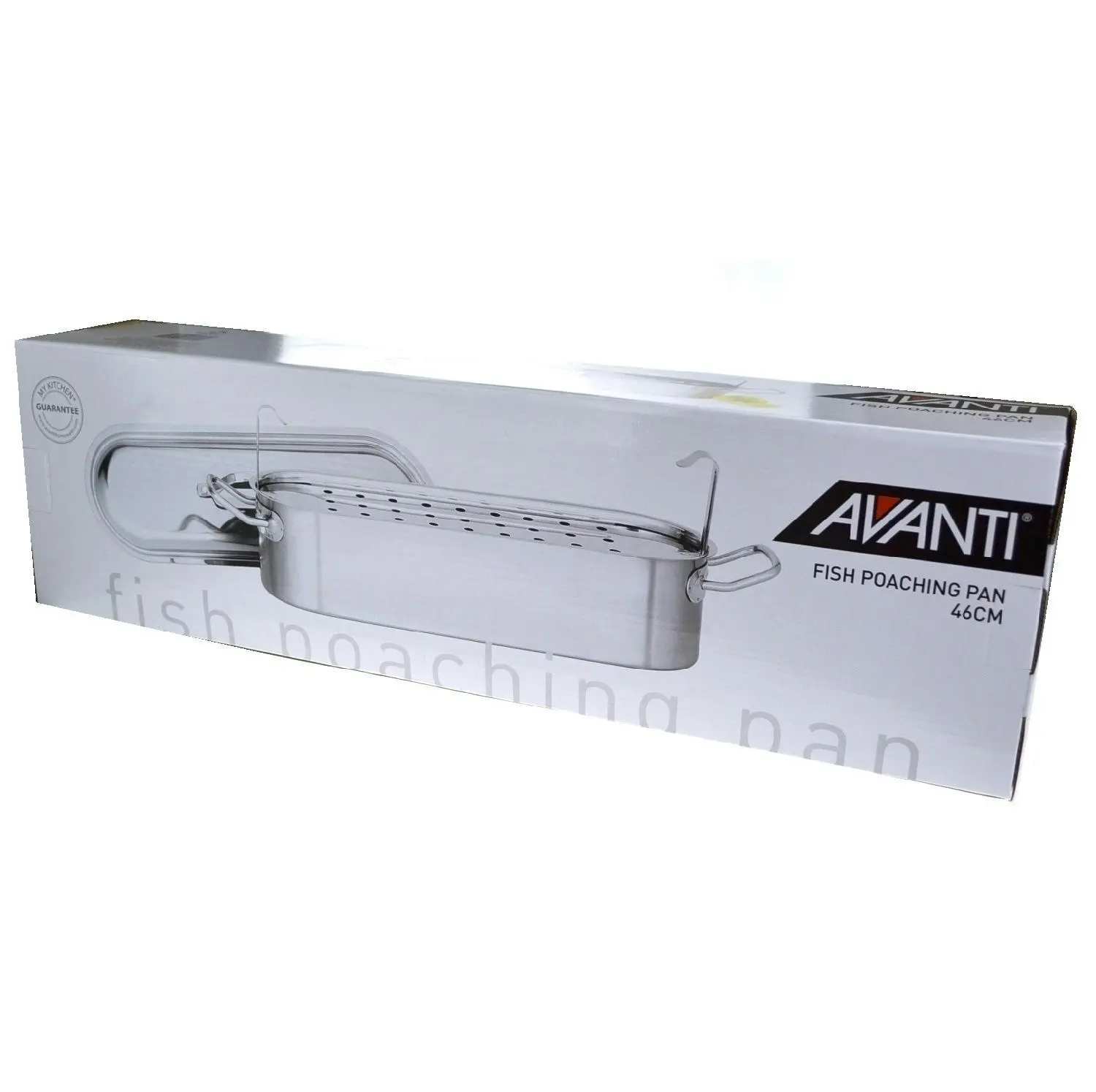 Avanti STAINLESS STEEL FISH POACHING PAN - 46cm 51cm or 60cm