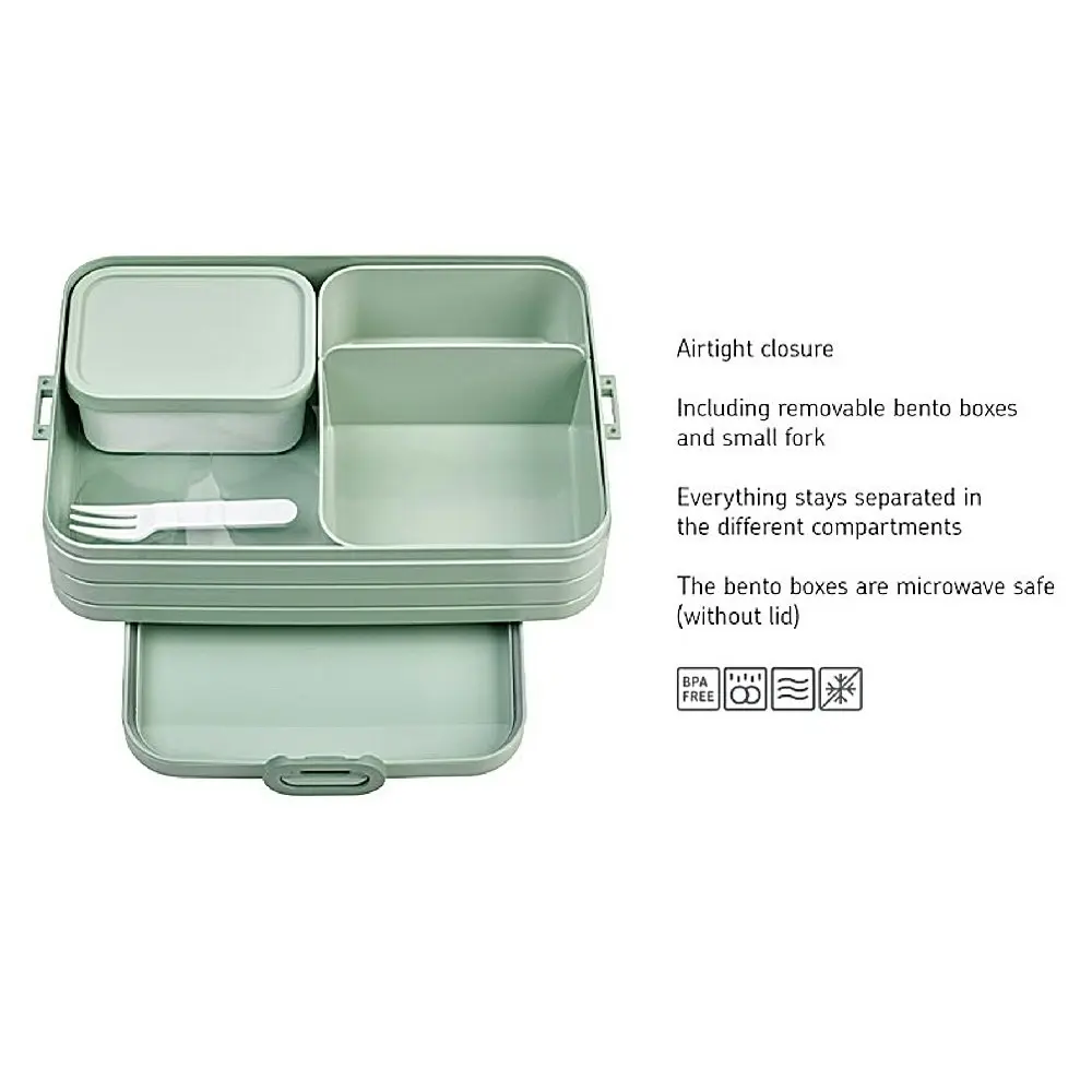 Mepal Large Bento Lunch Box   Blue