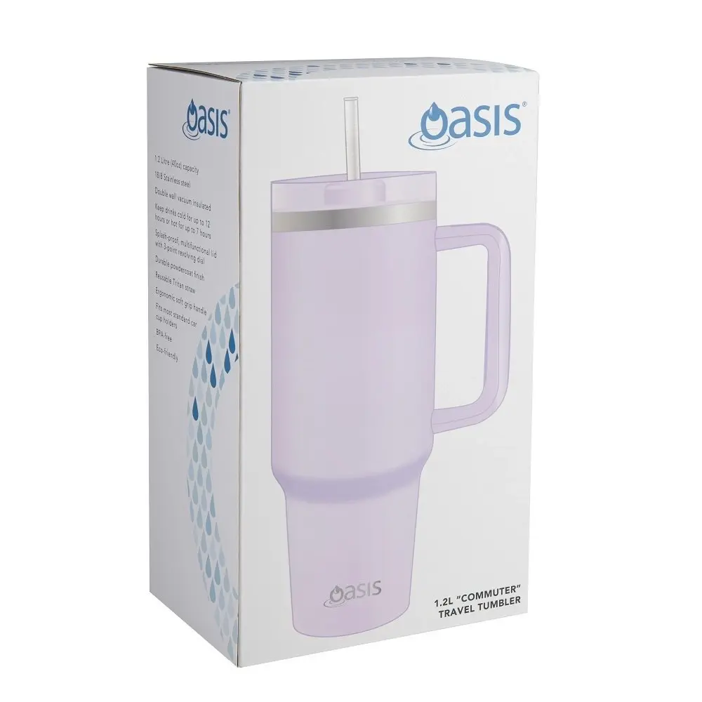 Oasis 1.2l Stainless Steel Commuter Travel Tumbler