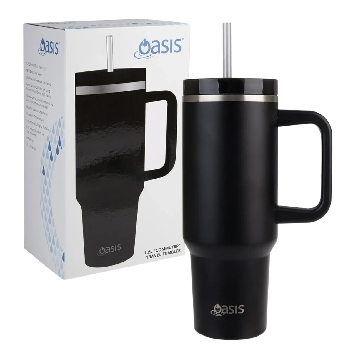 Oasis 1.2l Stainless Steel Commuter Travel Tumbler