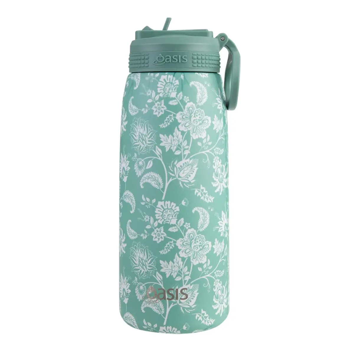 Oasis 780ml Patterned Insulated Sports Bottle With Straw