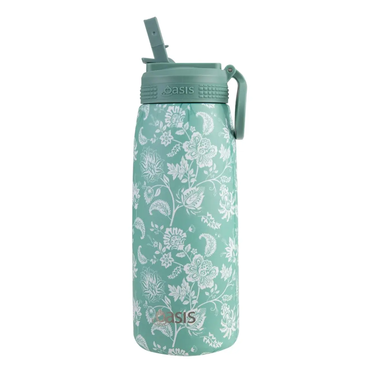 Oasis 780ml Patterned Insulated Sports Bottle With Straw