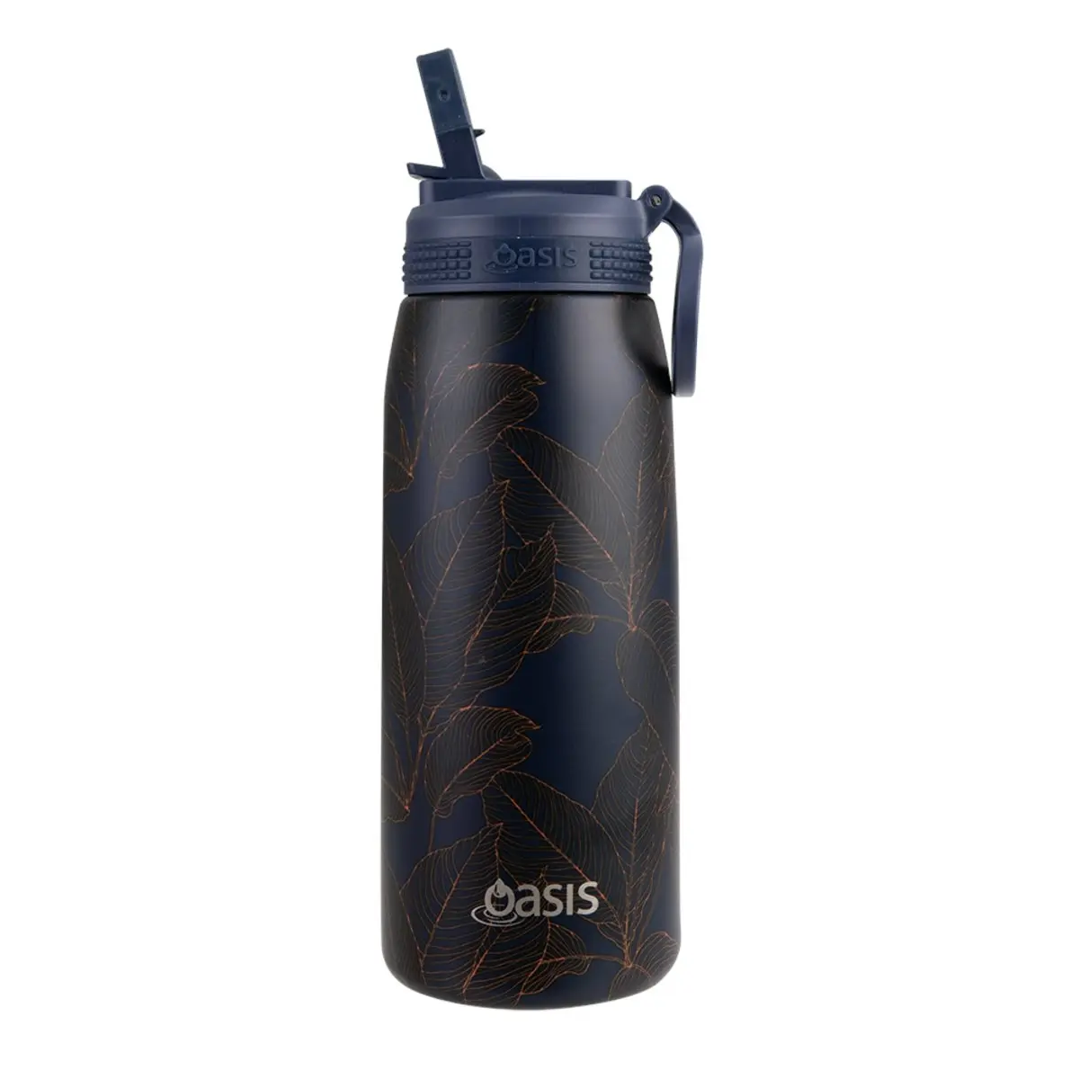 Oasis 780ml Patterned Insulated Sports Bottle With Straw