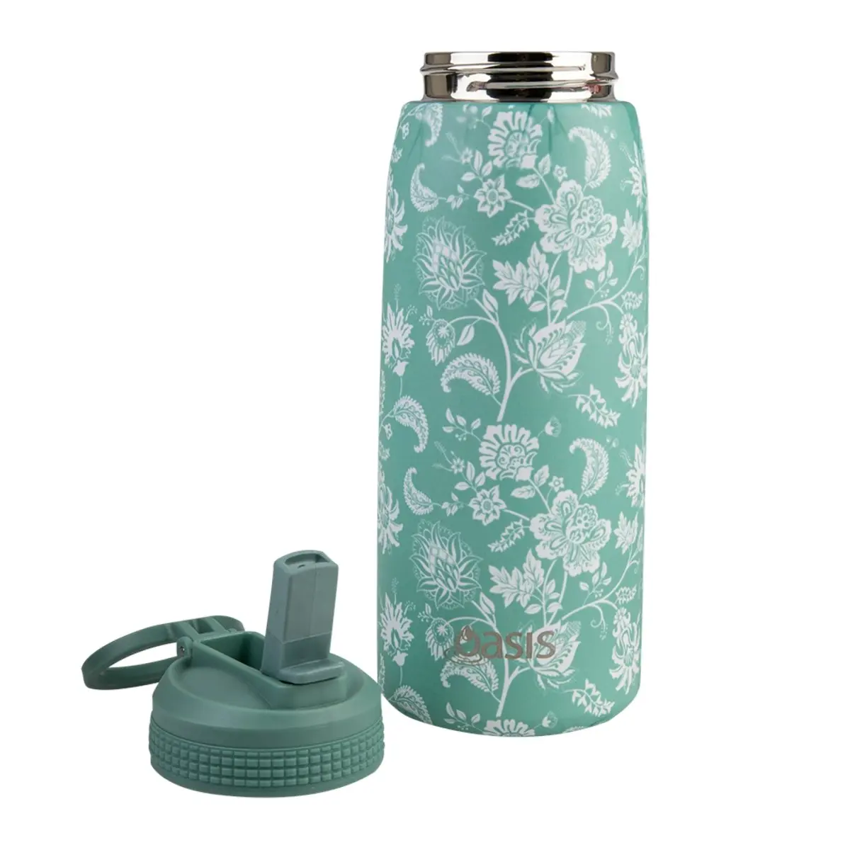 Oasis 780ml Patterned Insulated Sports Bottle With Straw