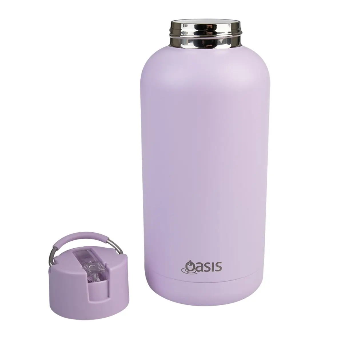 Oasis Moda Ceramic Lined Stainless Steel Triple Wall Drink Bottle 1.5l