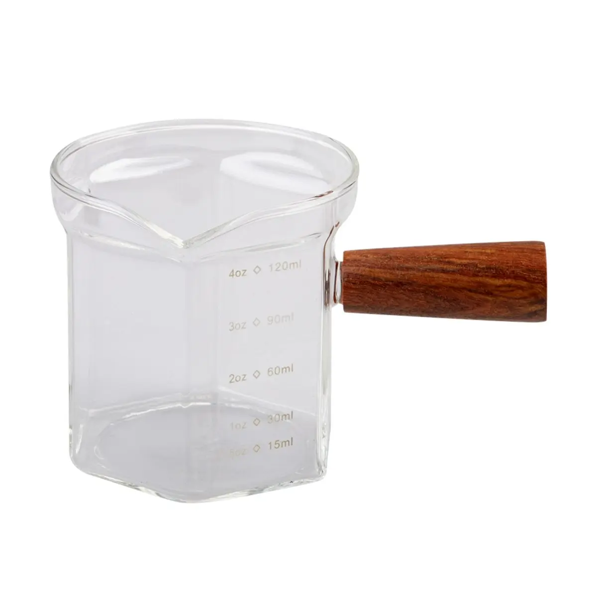 Casabarista Espresso Shot Glass With Wood Handle 120ml/4oz