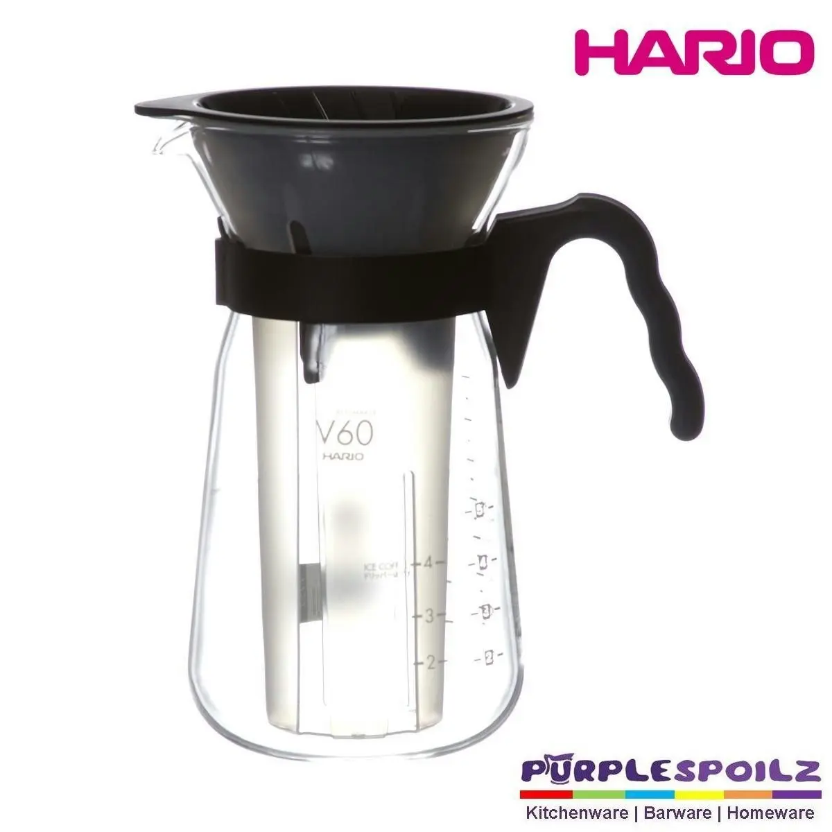 Hario V60 Ice Coffee Maker "Fretta"   Ice Cold Brew