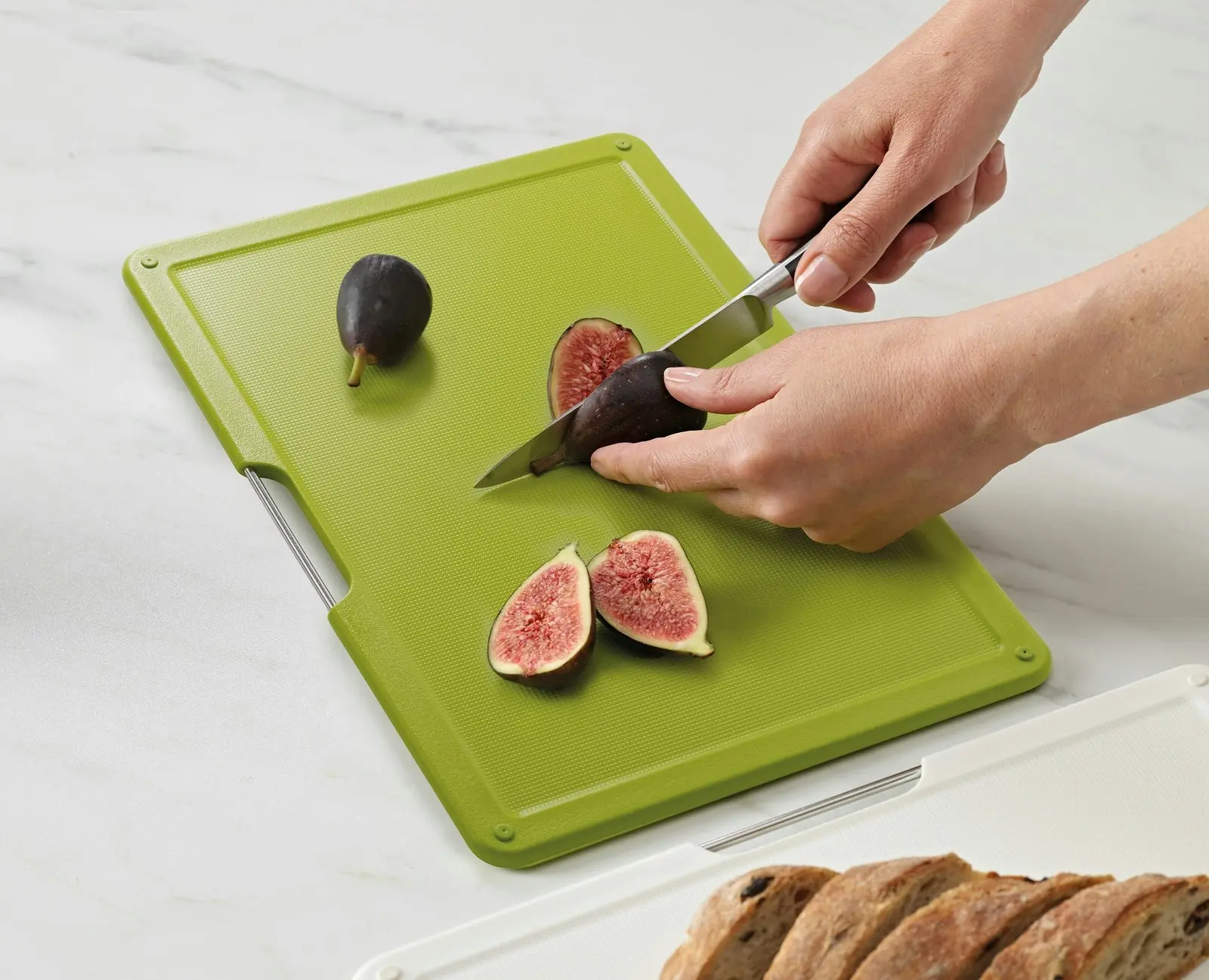 Joseph Joseph Folio Slim 3 Piece Under Shelf Multicolour Chopping Board Set