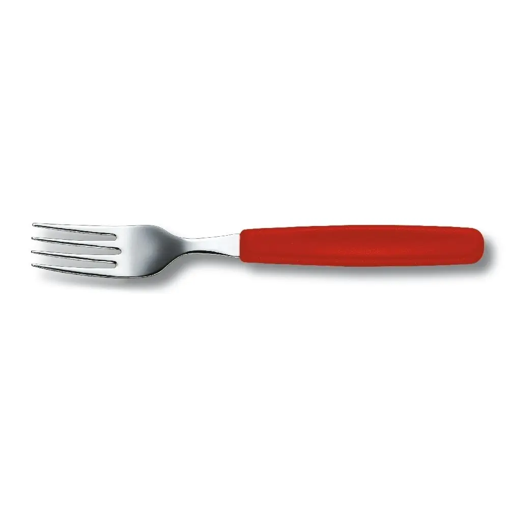 Victorinox Red Table Fork   Set 6