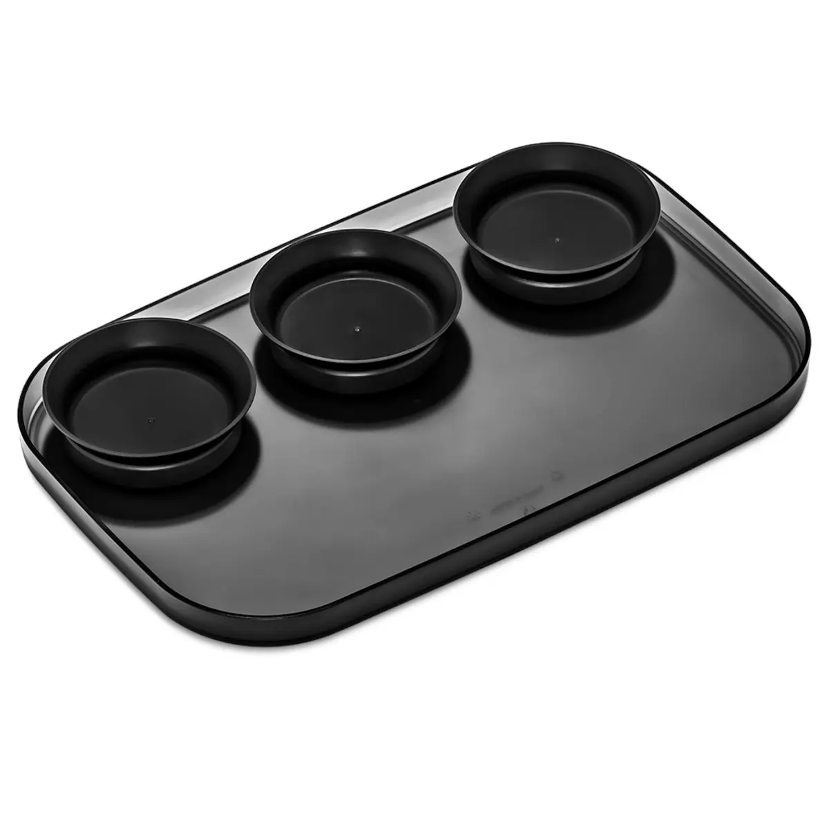 Madesmart Large Serving Tray With 3 Bowls 39 X 25cm