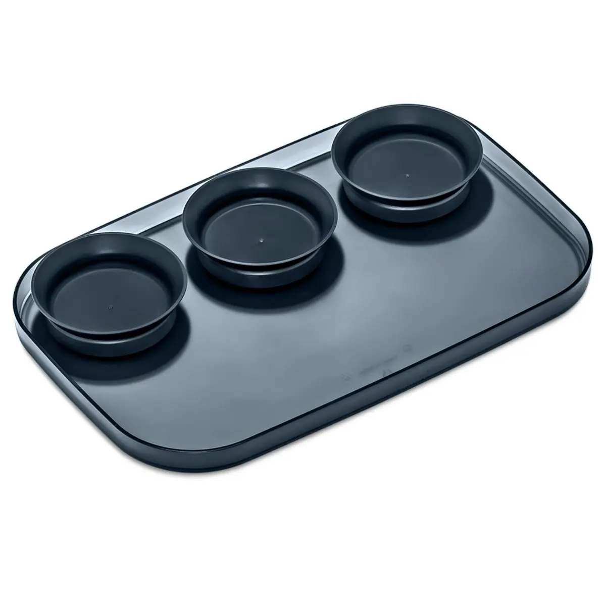 Madesmart Large Serving Tray With 3 Bowls 39 X 25cm