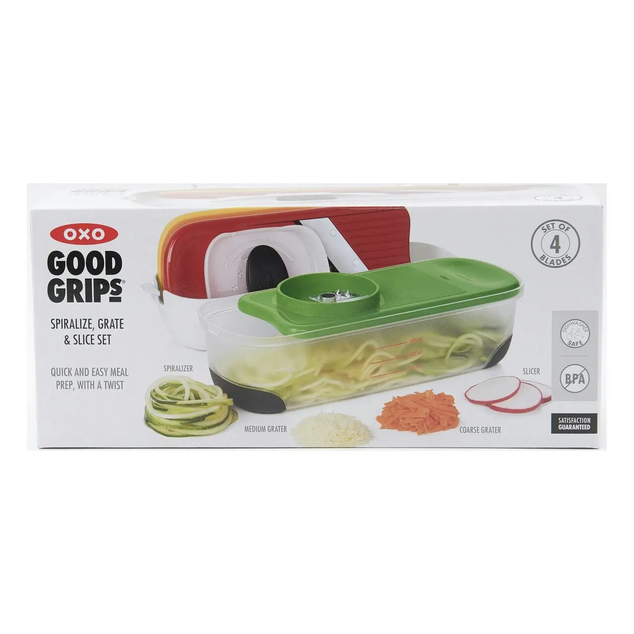 OXO Good Grips Spiralize, Grate & Slice Set