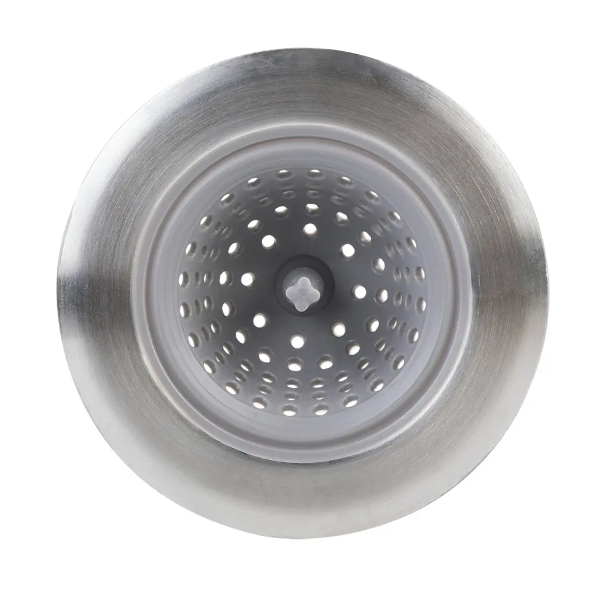 Appetito Stainless Steel & Silicone Sink Strainer