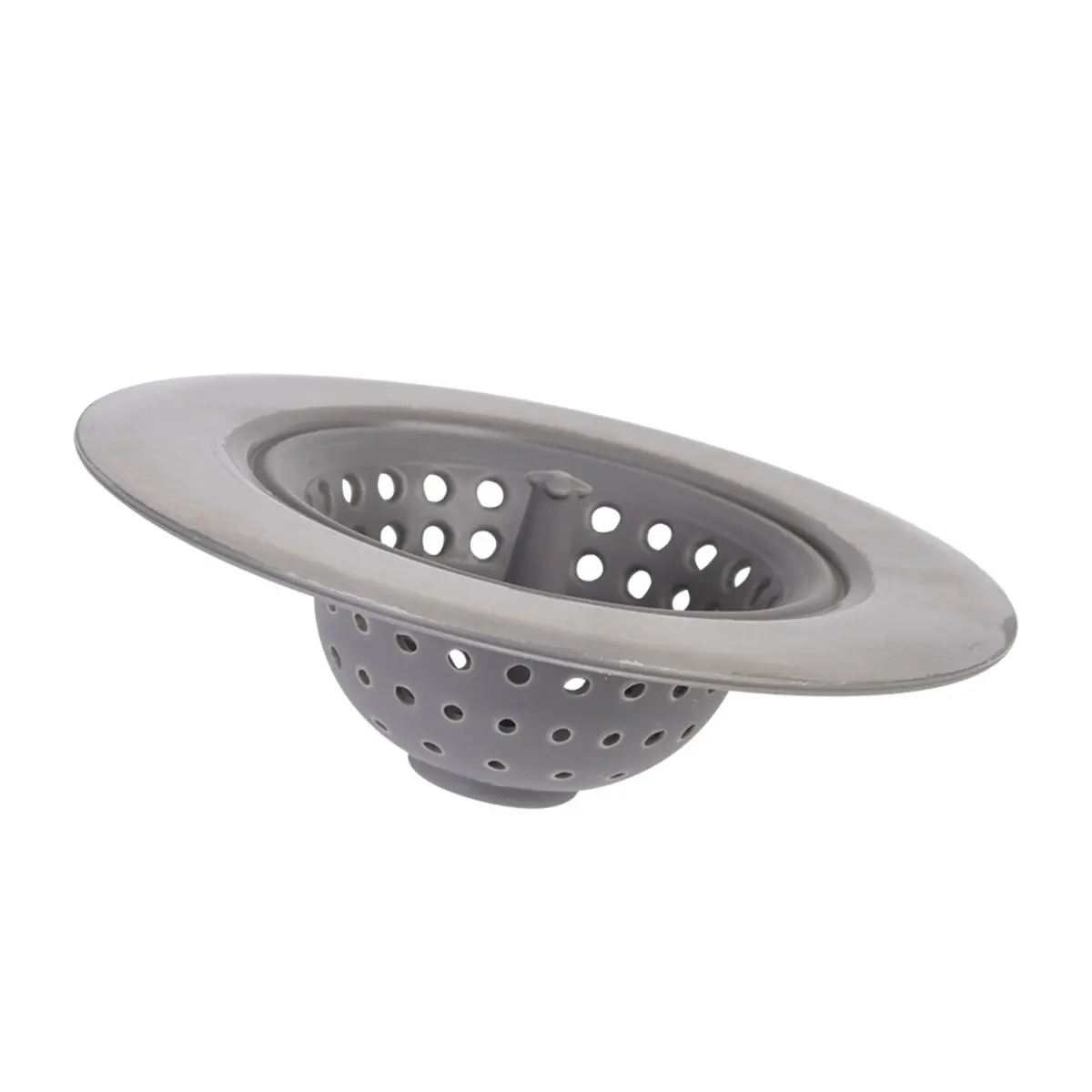 Appetito Stainless Steel & Silicone Sink Strainer