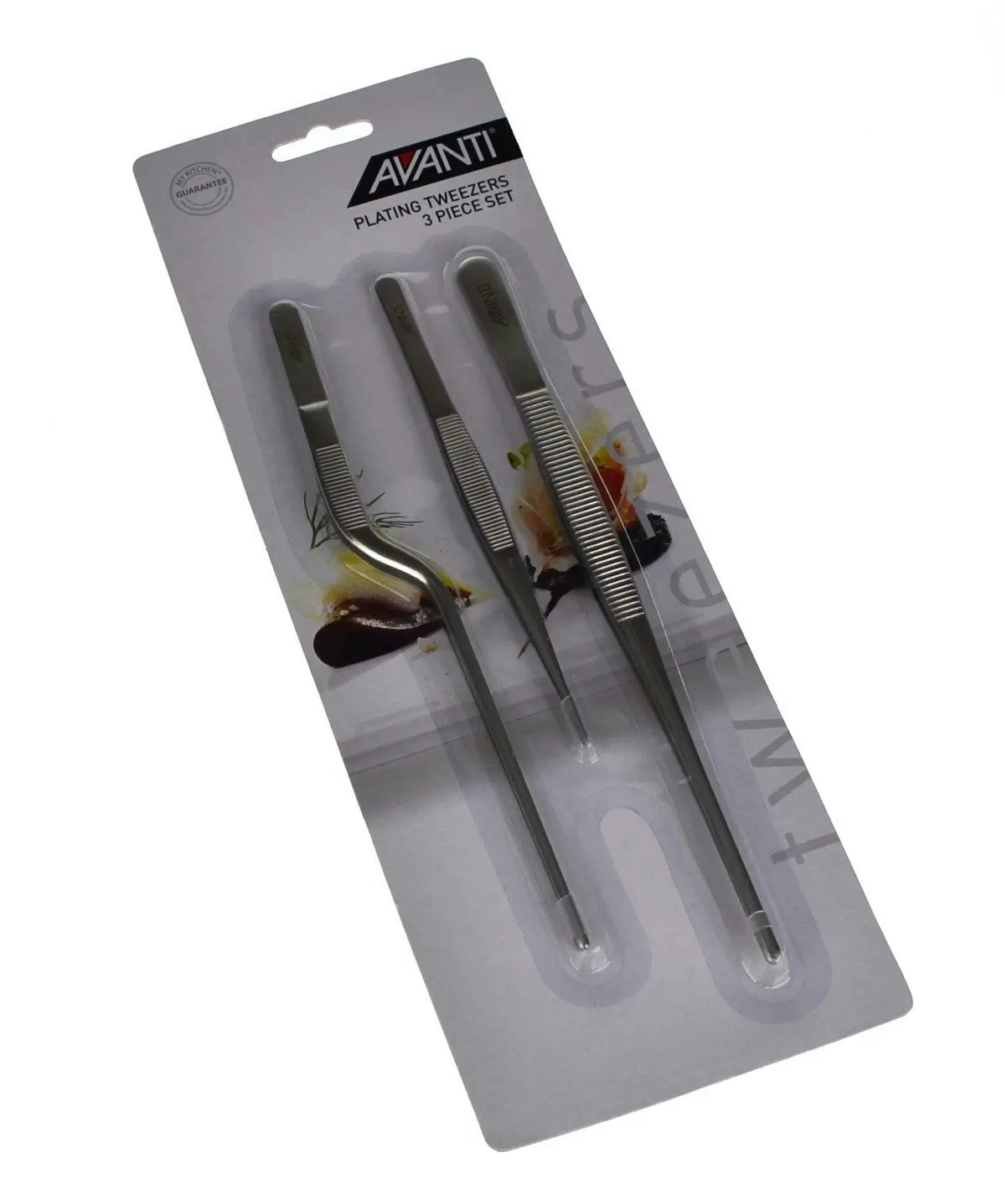 Avanti Plating Tweezers 3 Piece Set