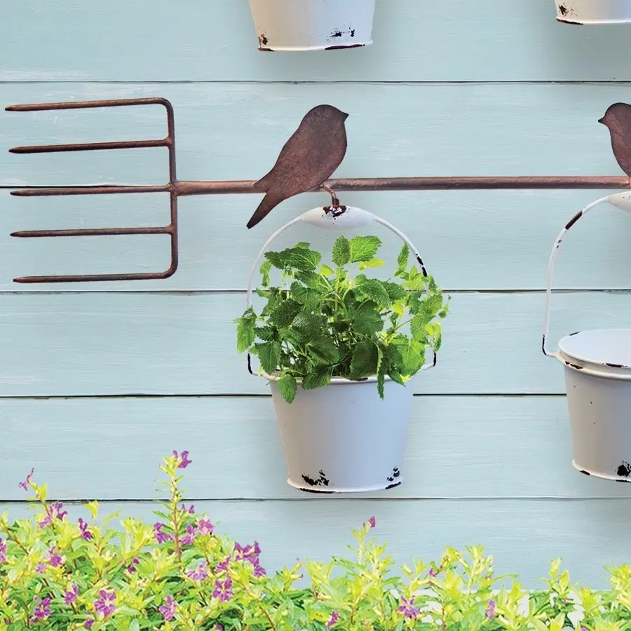 Perching Birds Tool Planters