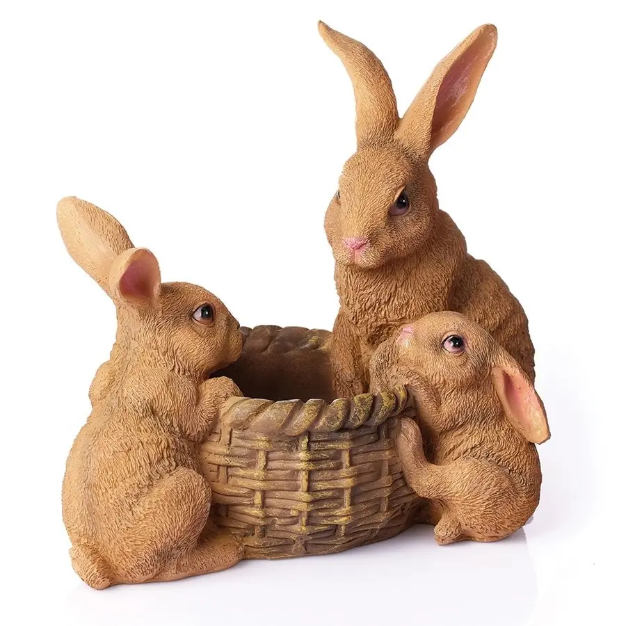 Country Bunnies Basket