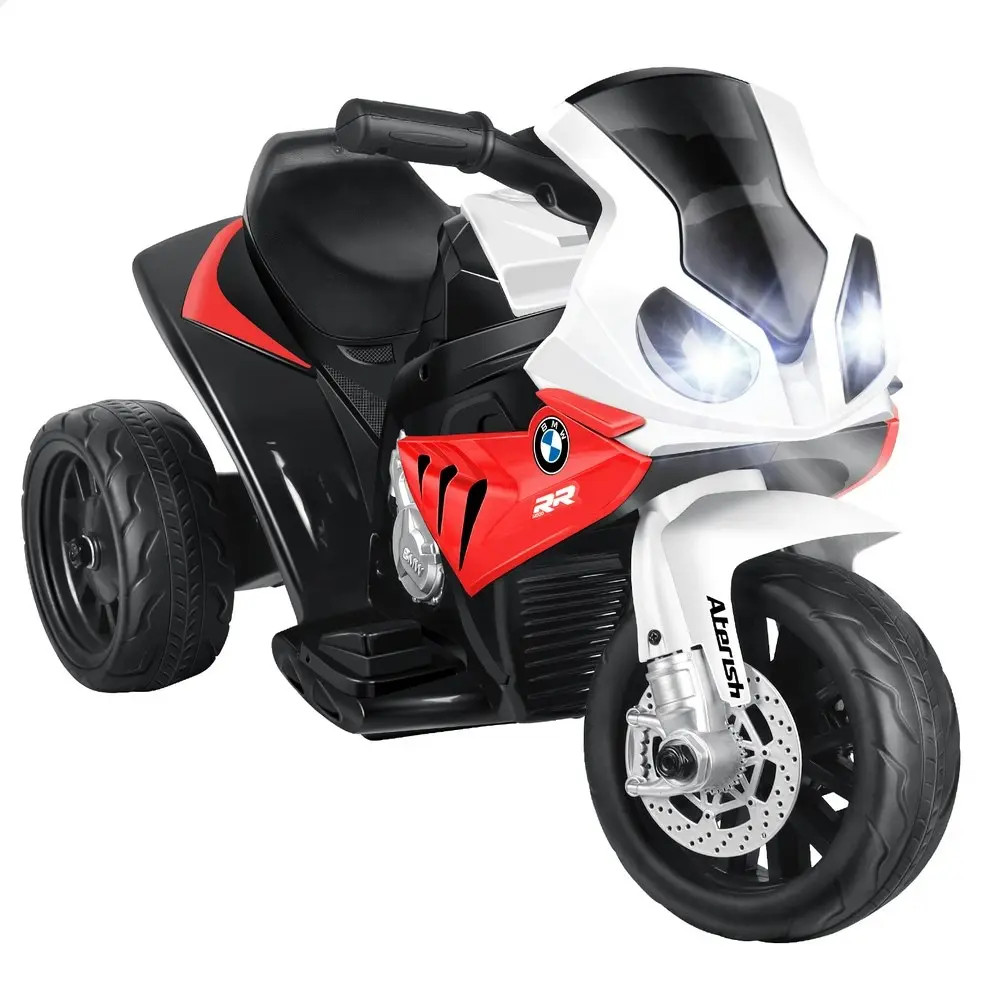 Alfordson Ride On Car Motorcycle Kids Toy BMW Licensed Red