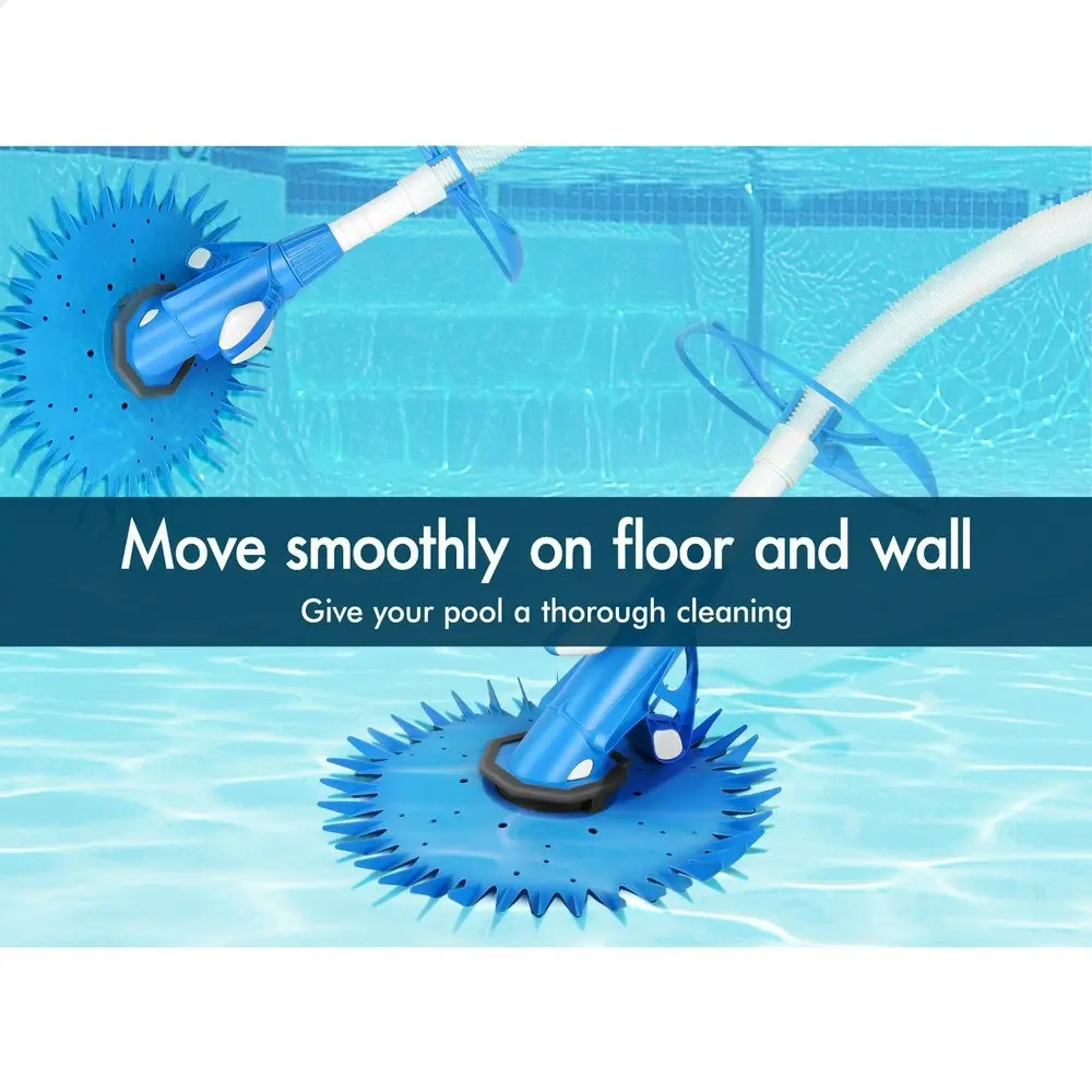 Alfordson Pool Cleaner Automatic Vacuum Floor Climb Wall Swimming Pool Hose 10M