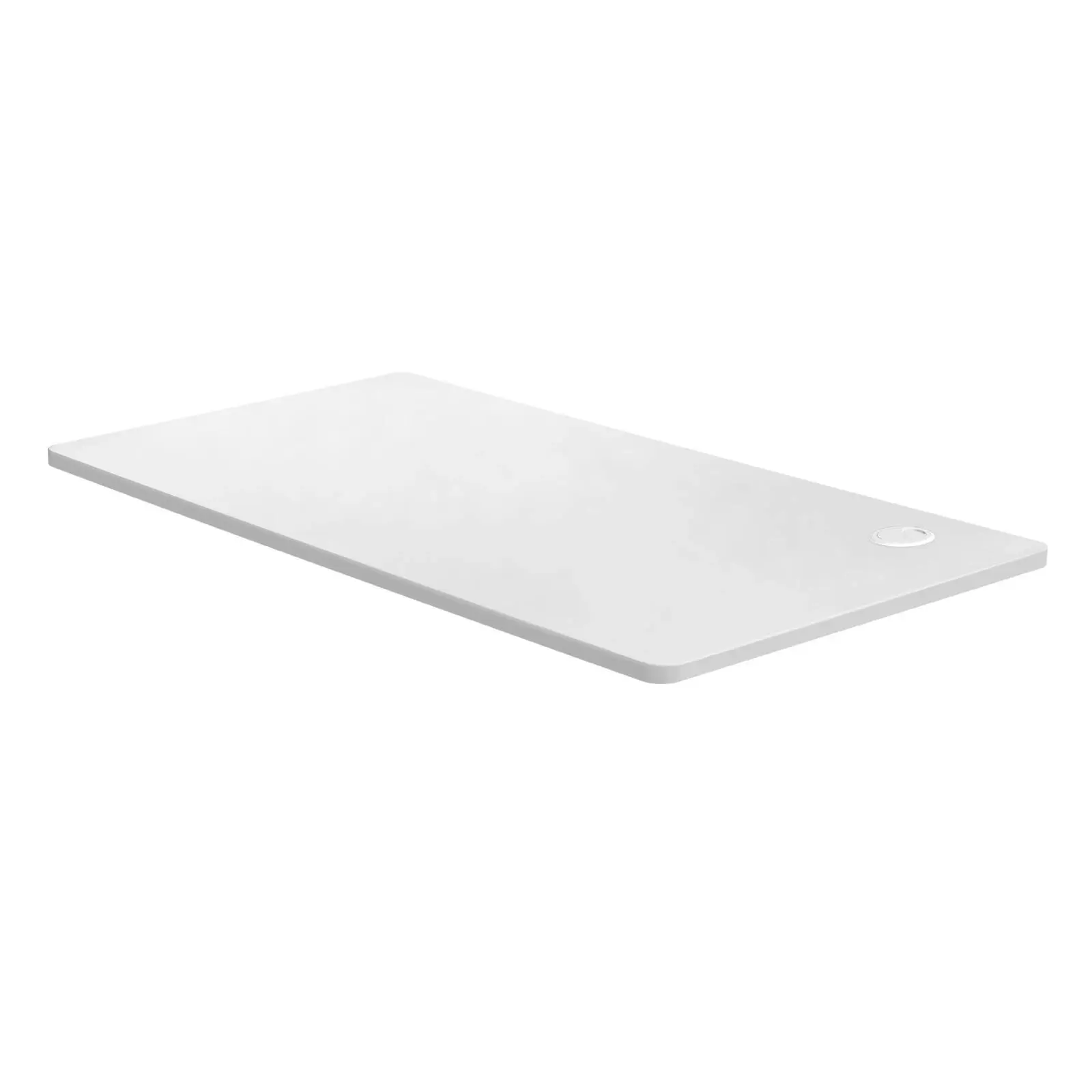 Oikiture 150cm Desk Top Electric Desk Board Computer Table White