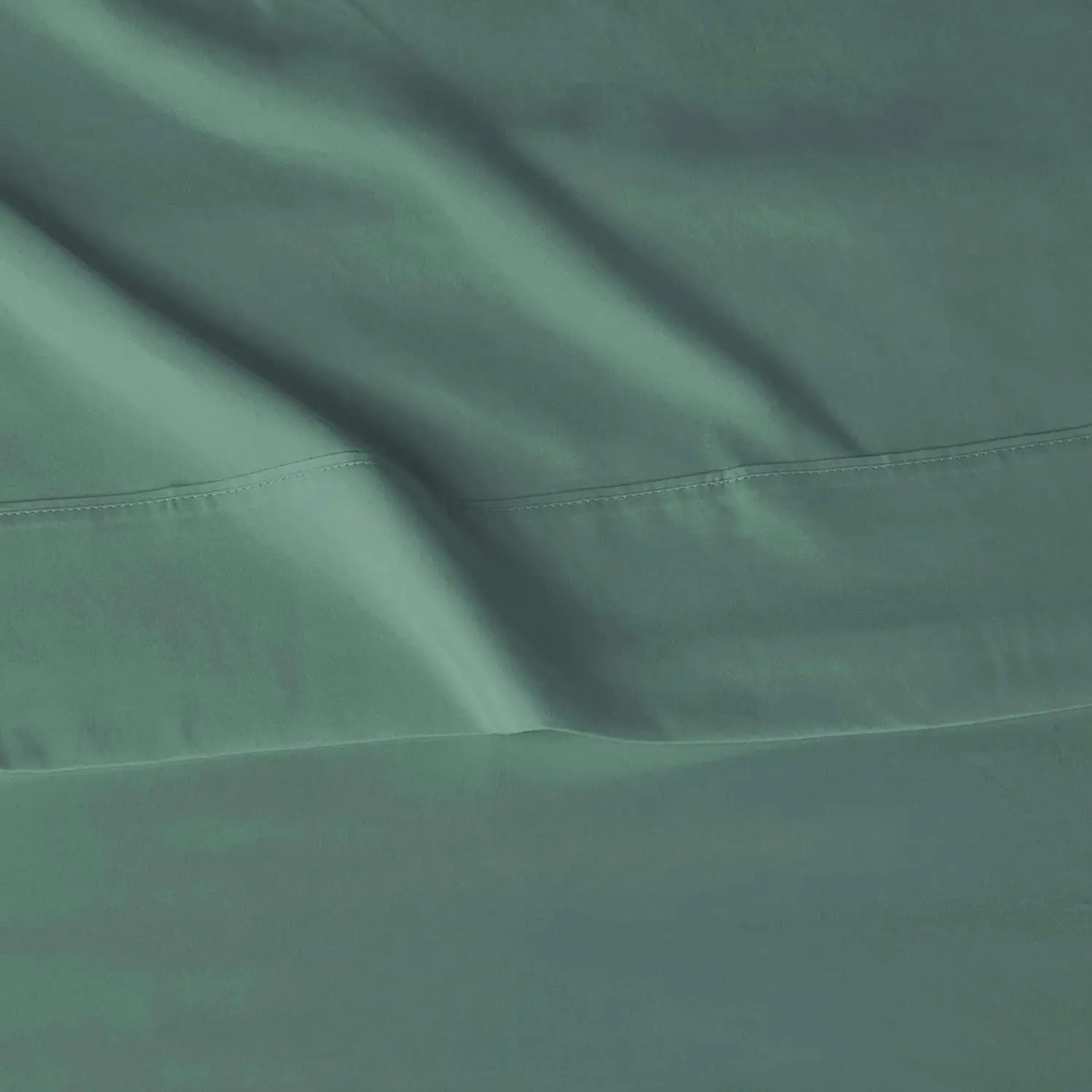 Queen Bed Sheet Set Microfiber, 36 cm Deep Pockets Lightweight Super Soft Easy Care Emerald Green