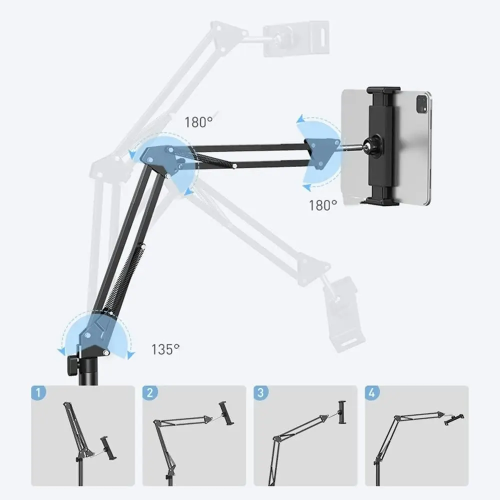 2-in-1 Tablet Stand Holder Adjustable