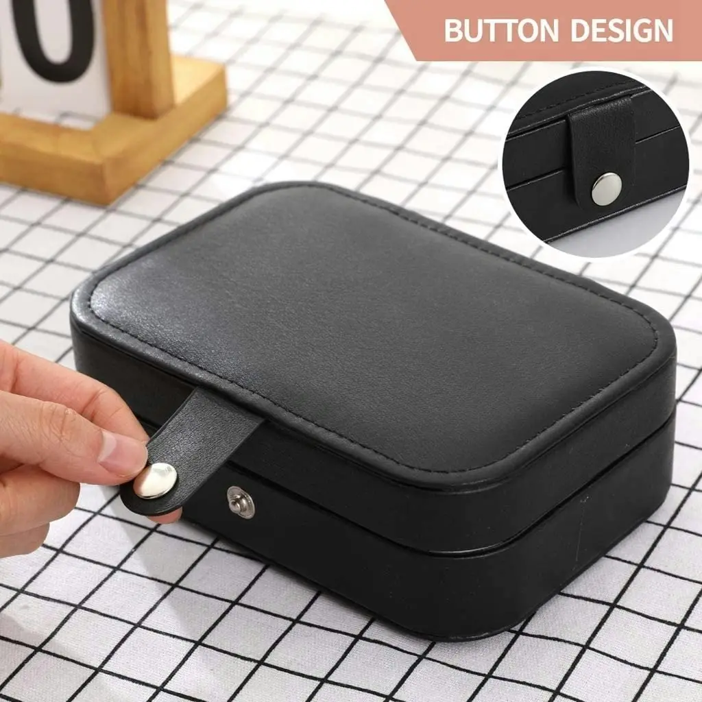 Portable Travel Jewelry Case (Black)