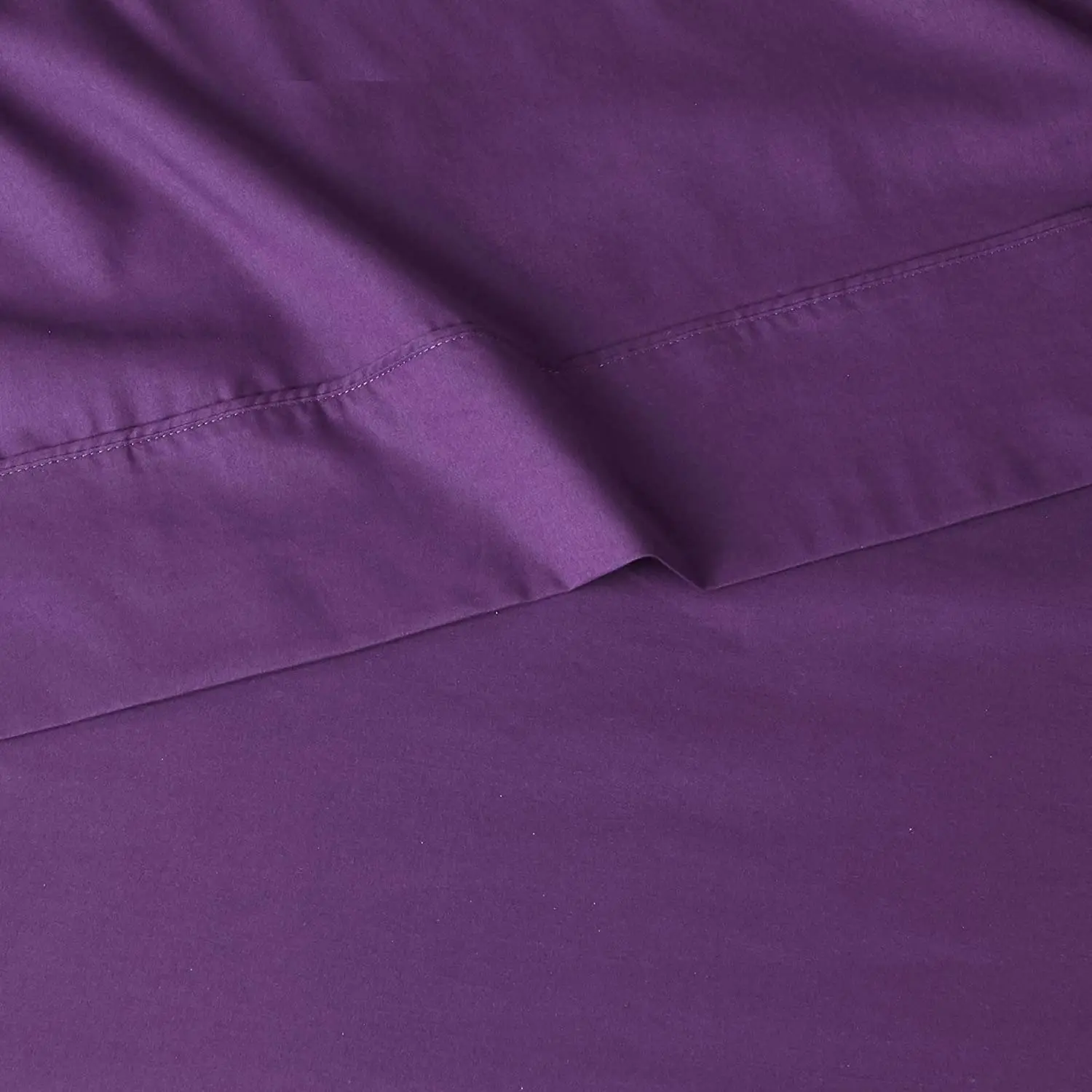 Lightweight Microfiber Bed Sheet Set, 36 cm Deep Pockets Cal King Dusty Plum