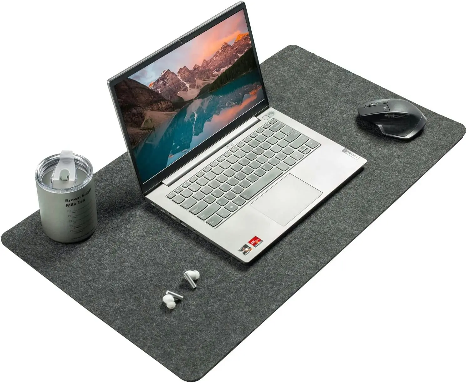 Large Felt Desk Pad 90x40cm Extra Large Mouse Mat