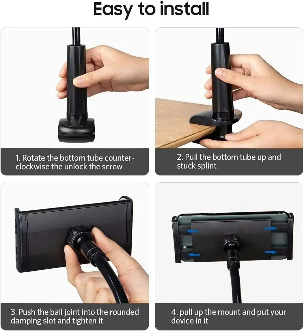 Universal Tablet Stand, 360Ã‚Â° rotatable and expandable