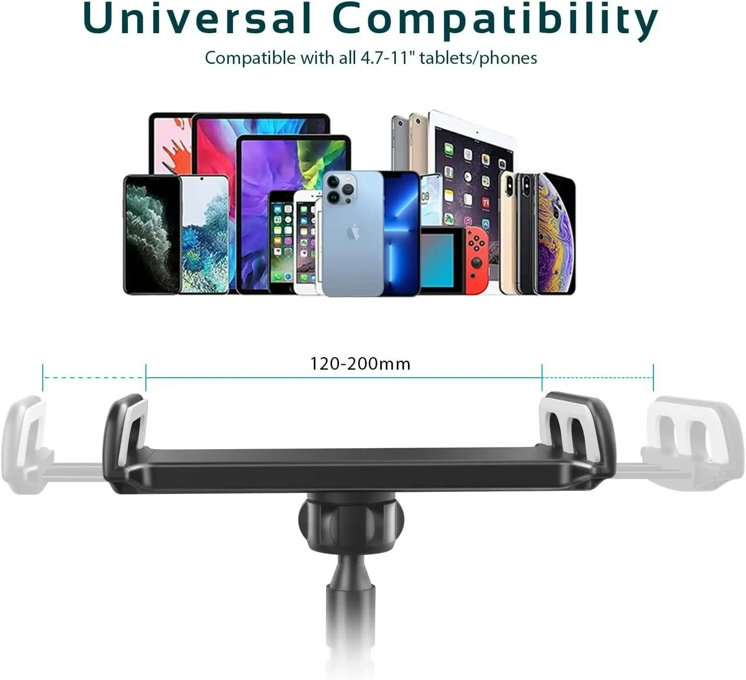 Universal Tablet Stand, 360Ã‚Â° rotatable and expandable