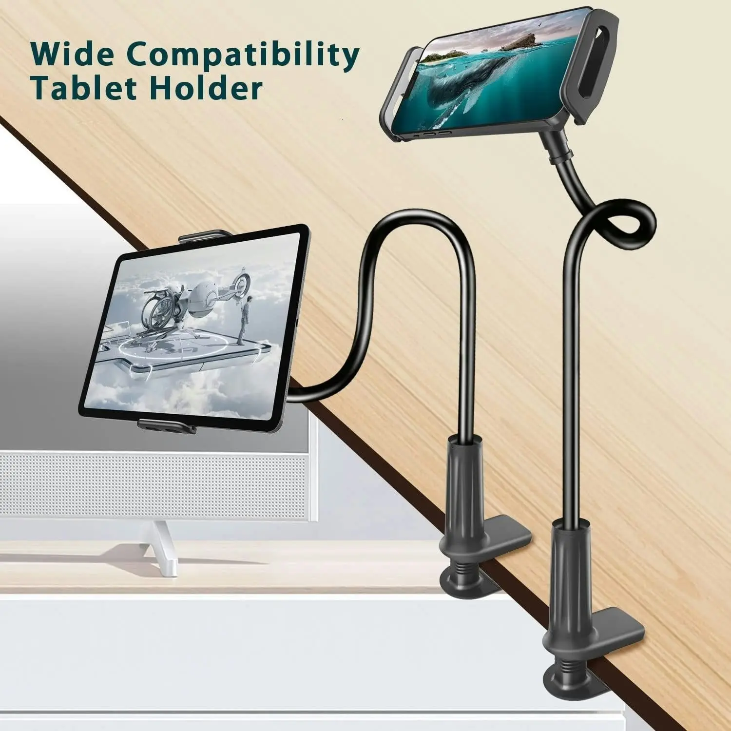 Universal Tablet Stand, 360Ã‚Â° rotatable and expandable