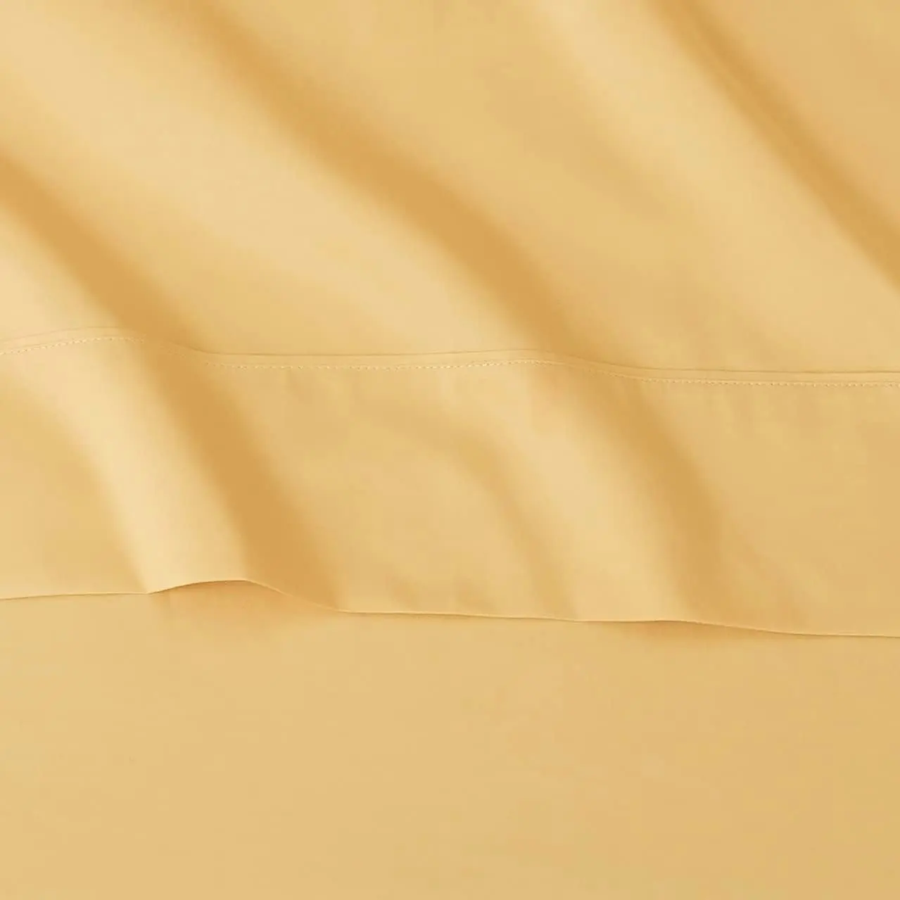 Queen Bed Sheet Set, Lightweight Microfiber, 36 cm Deep Pockets, Mustard Yellow