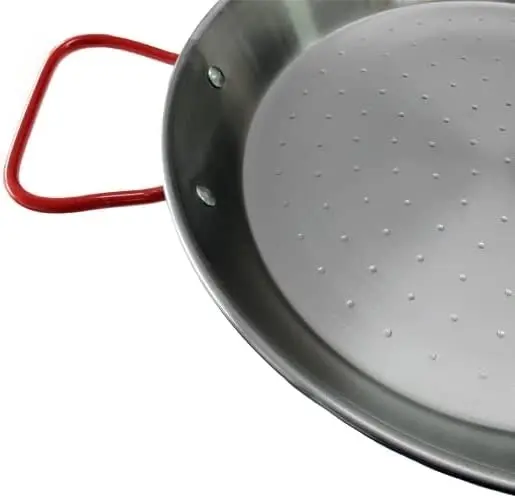 Paella Pan, Steel Polish, Metallic, Large, 50cm