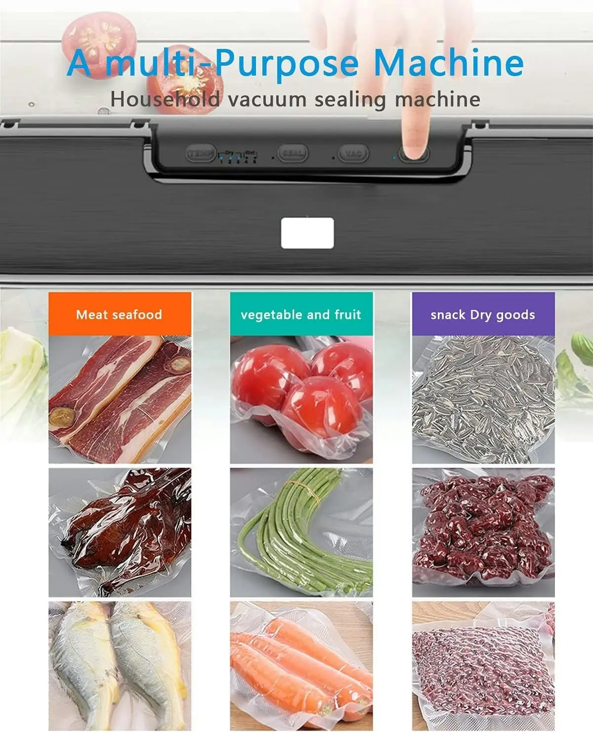 Vacuum Sealer Machine Automatic Food Seal