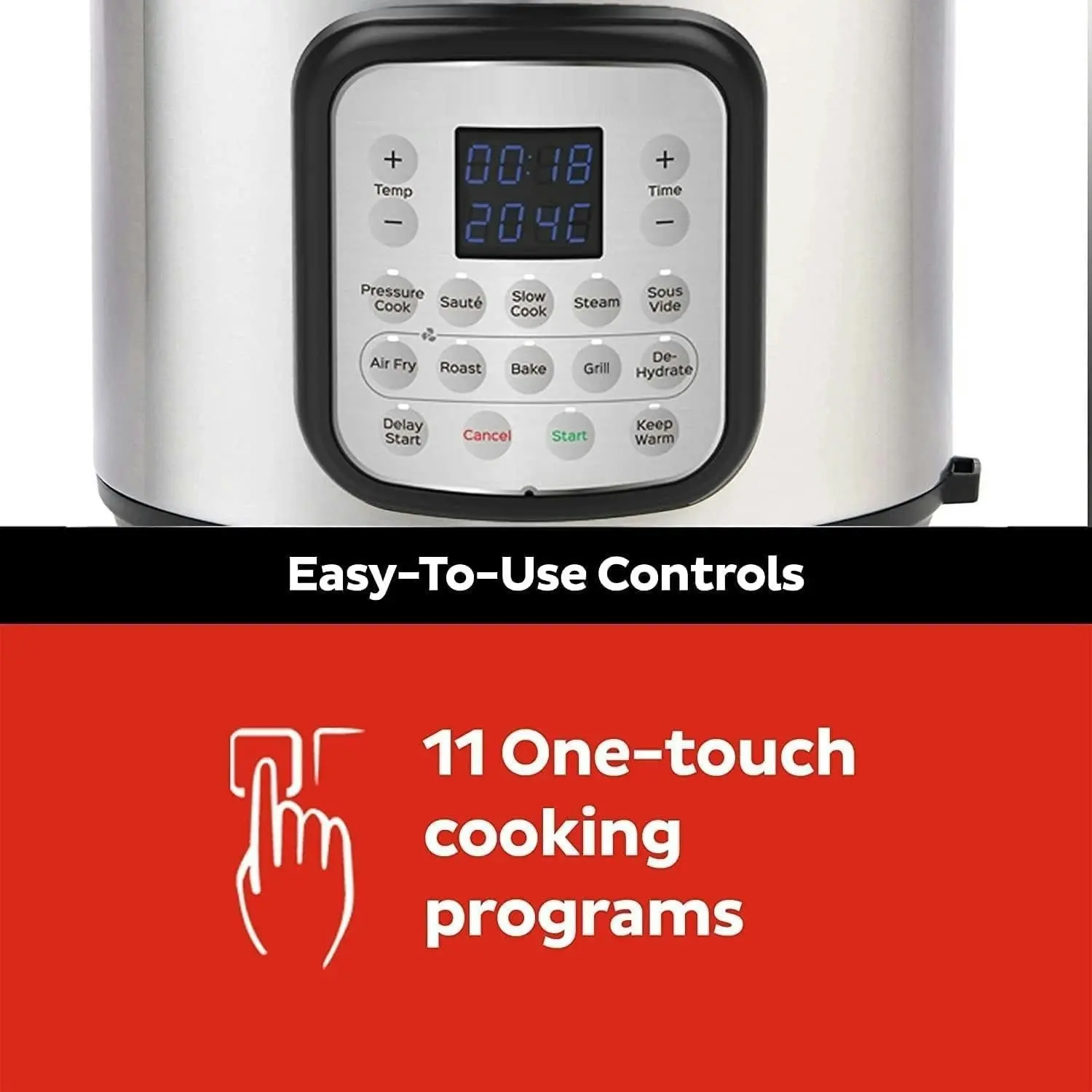 Pot Duo Crisp Air Fryer Multicooker 8L