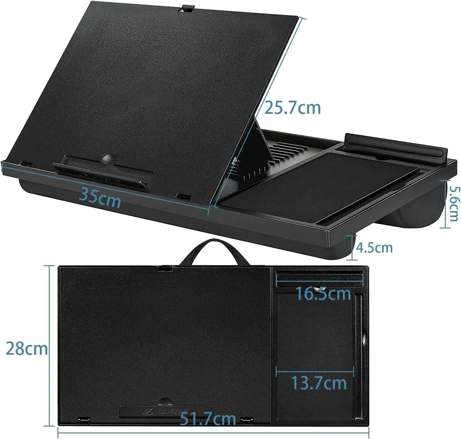 Laptop Lap Desk - Home Office Lap Desk 20 Angles