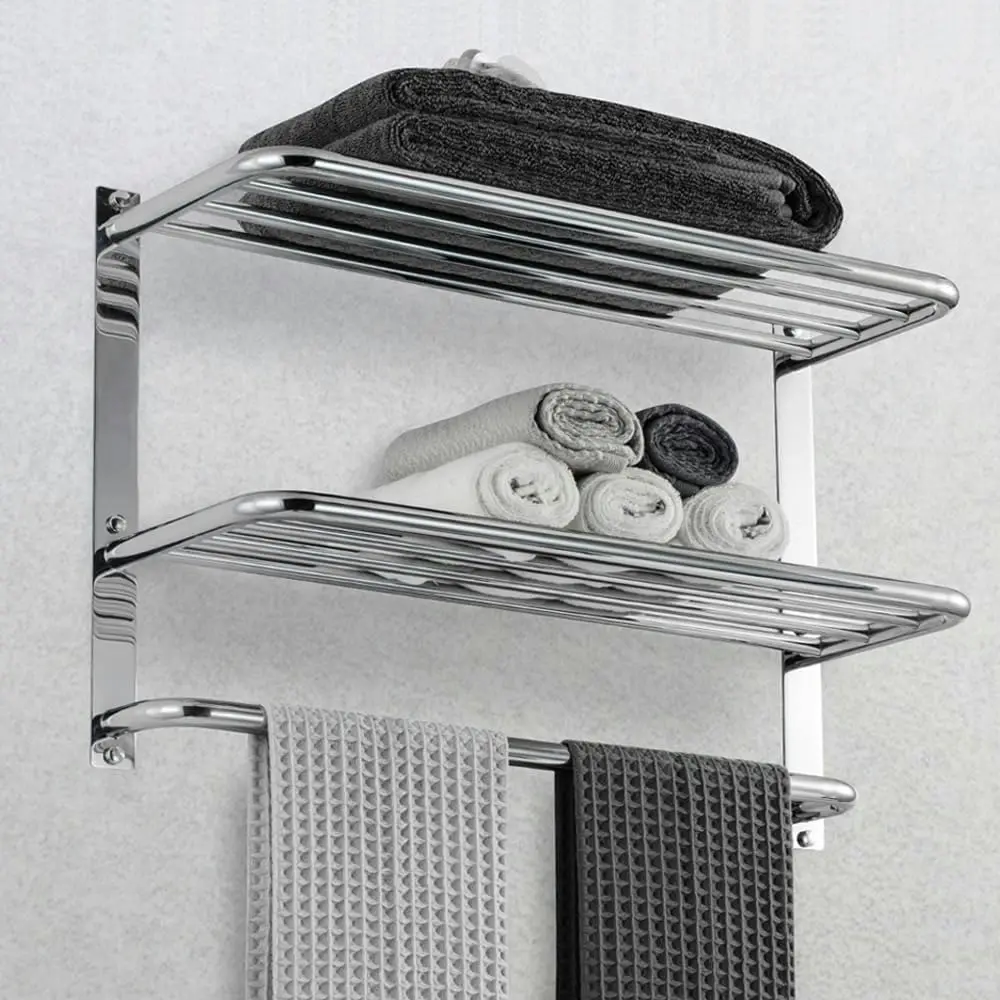 Bathroom Towel Rack 3-Tier, Stainless Steel