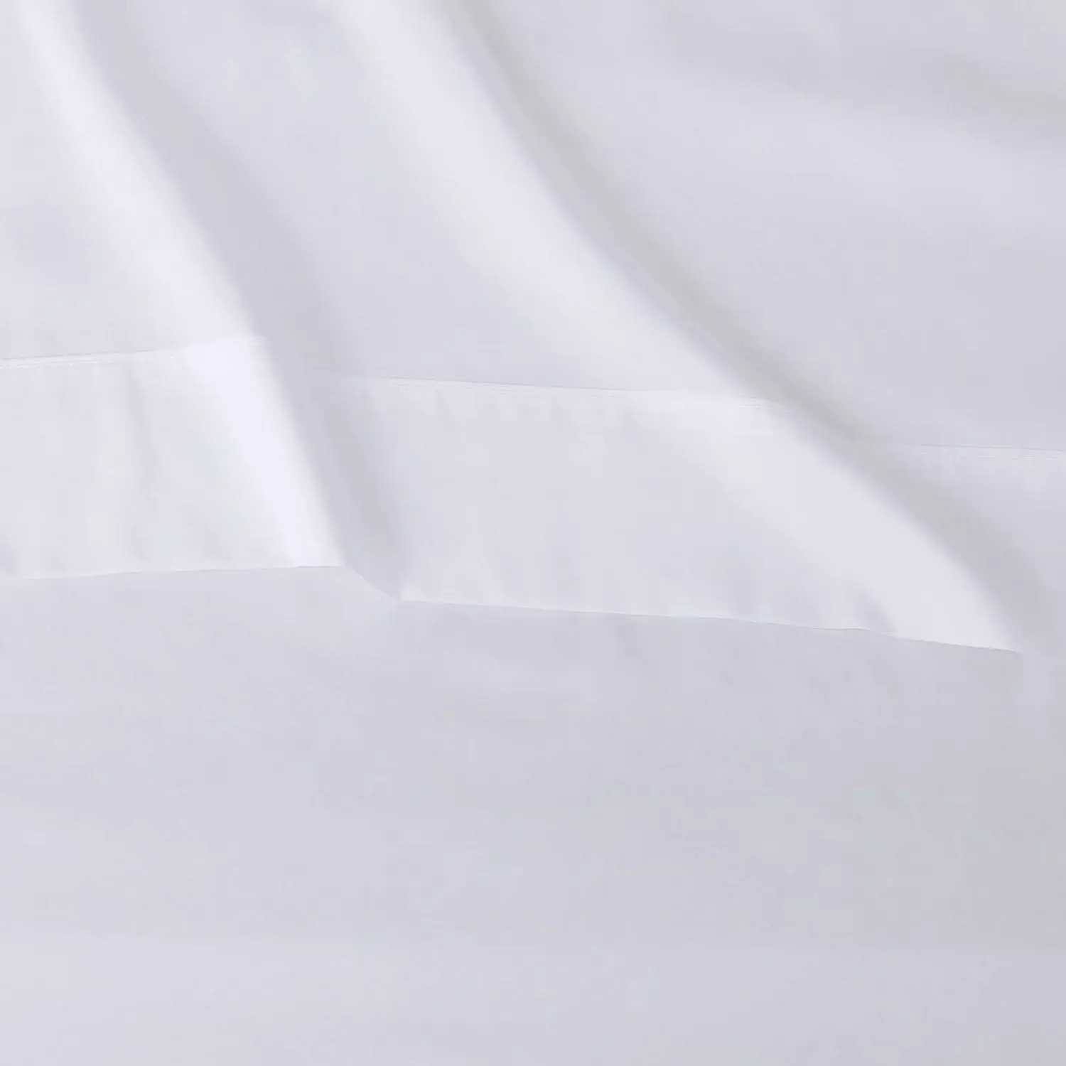 King Size Microfiber Bed Sheet Set, Lightweight, Super Soft, Easy Care, 36cm Deep Pockets, Bright White