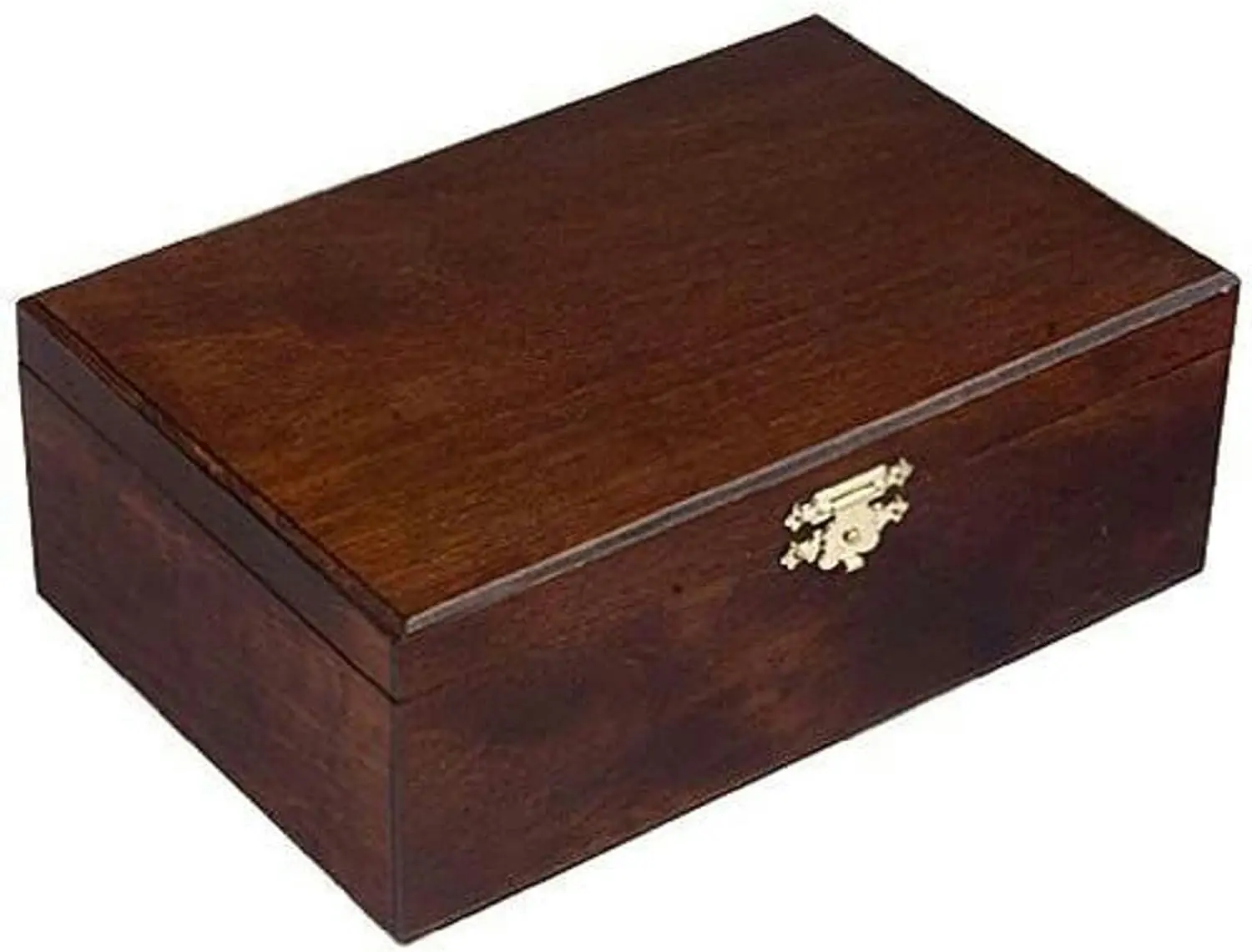 Staunton No. 6 Chess Pieces Wooden Box 10 cm King